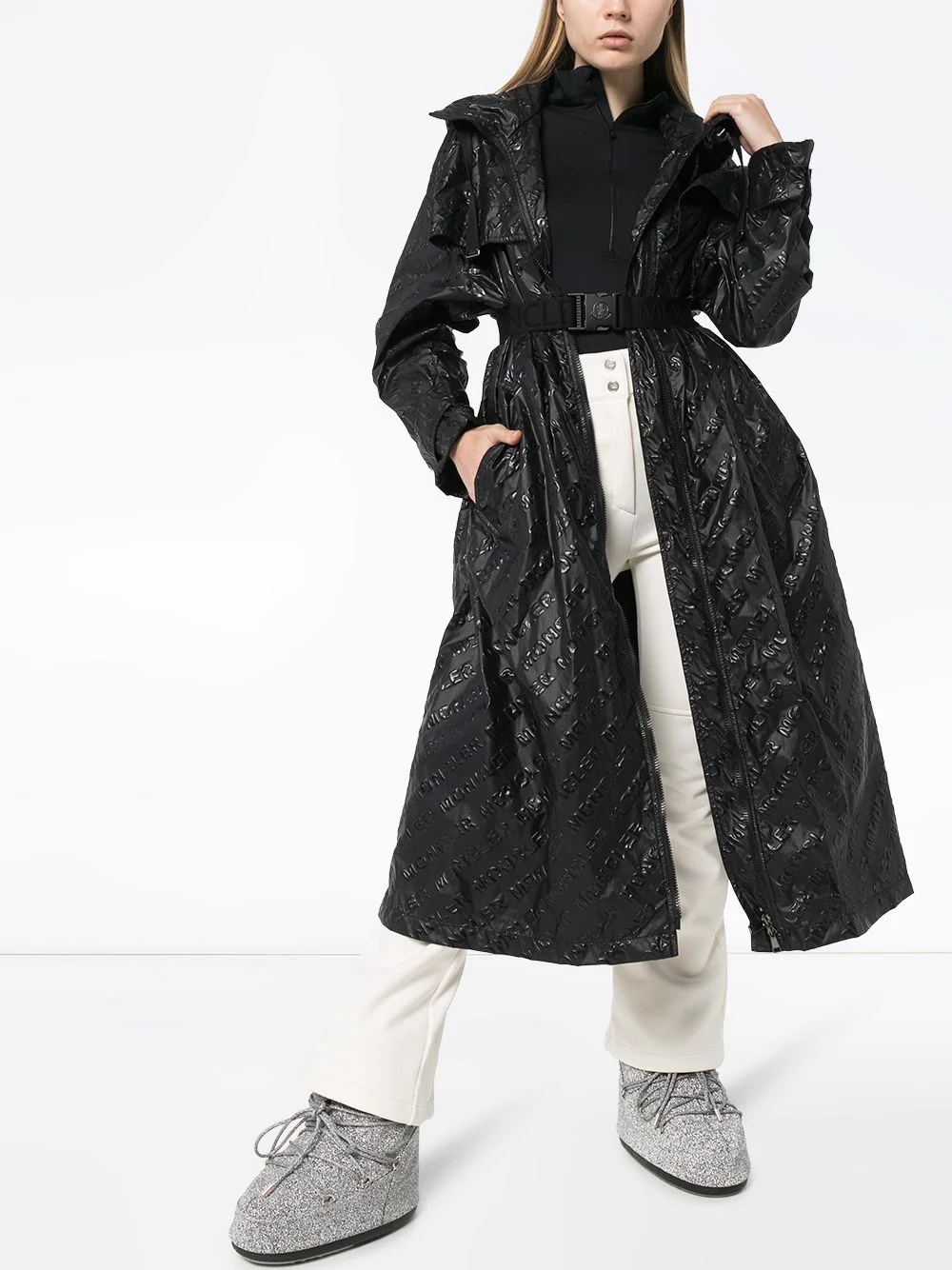 Bouteille embossed logo raincoat - 2