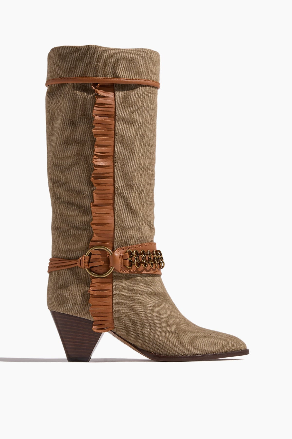 Levon Boots in Khaki - 5