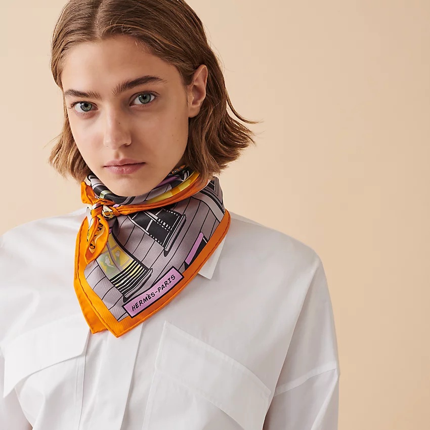 Minuit au Faubourg scarf 70 - 2