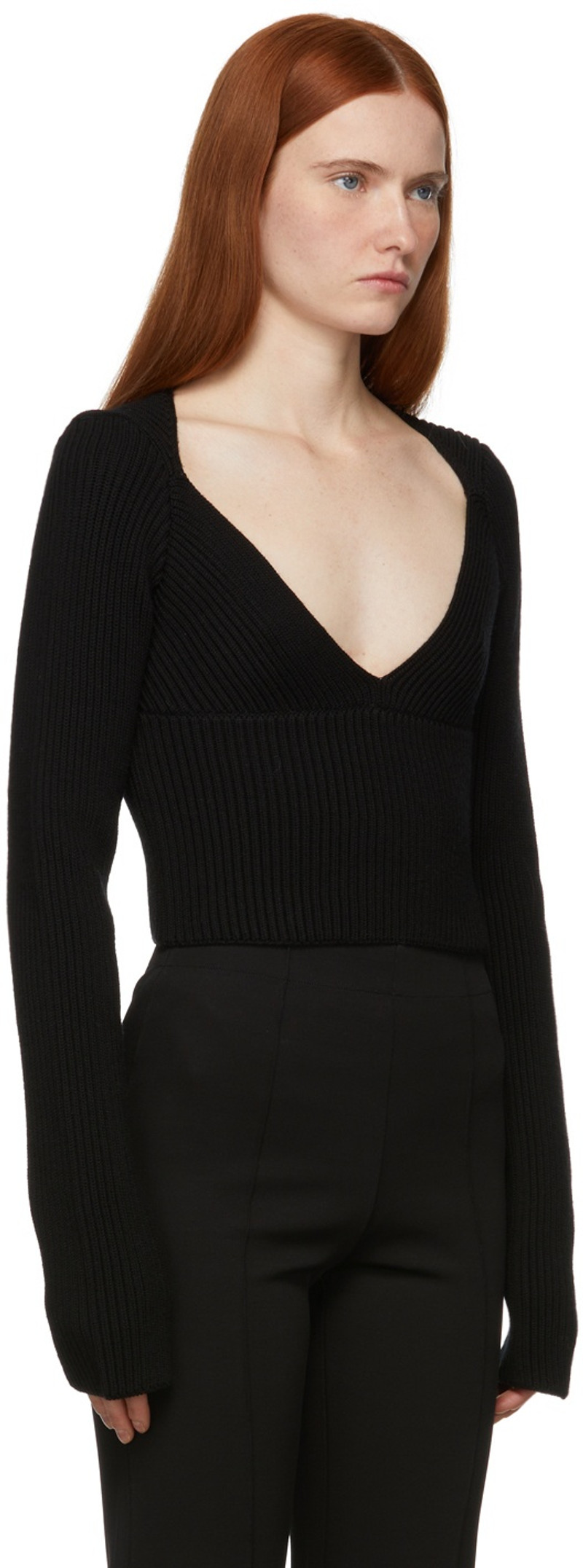 GAUGE81 Black Veile Sweater outlook