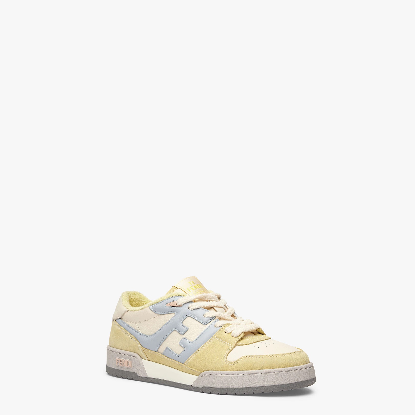 Yellow suede low-tops - 2