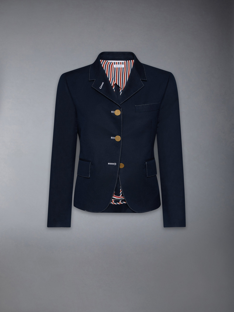 LINEN COTTON 높은 BREAK 스포츠 COAT - 1