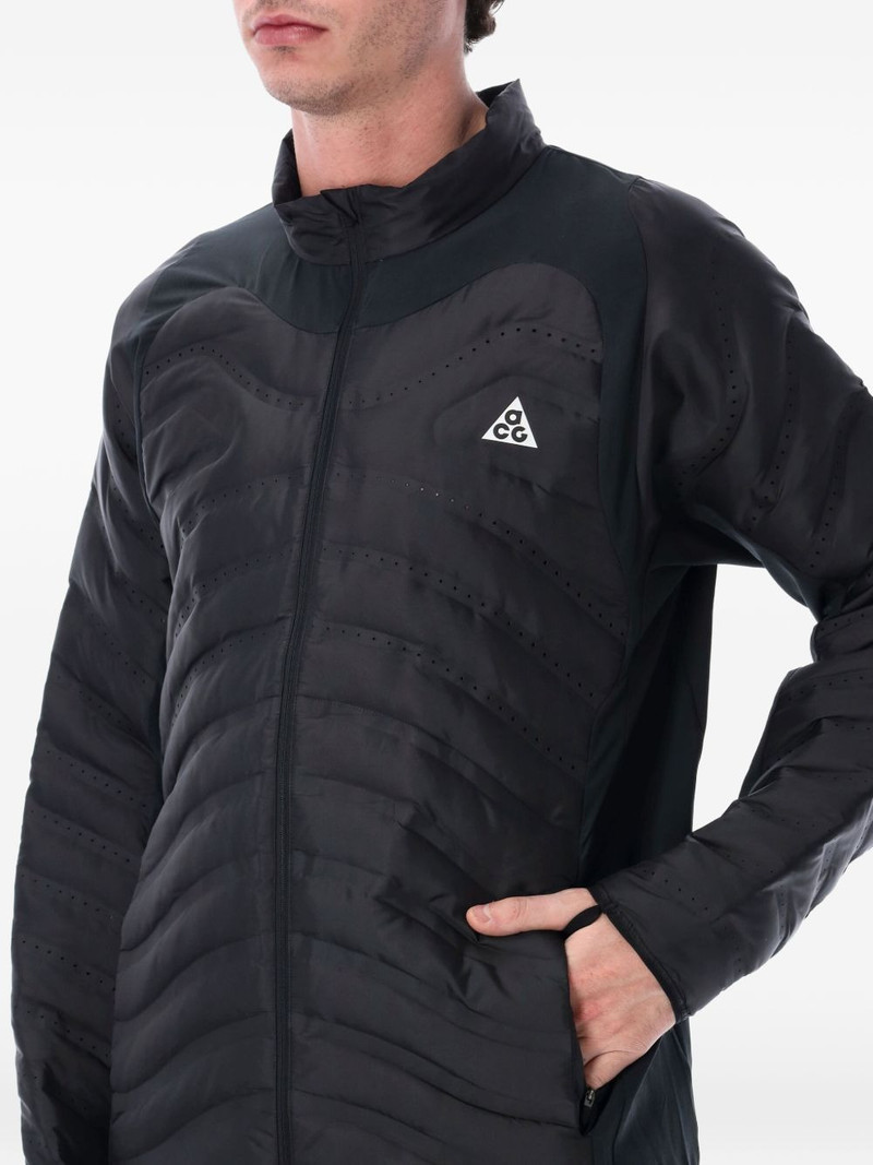 Nike laser cut detail padded jacket outlook