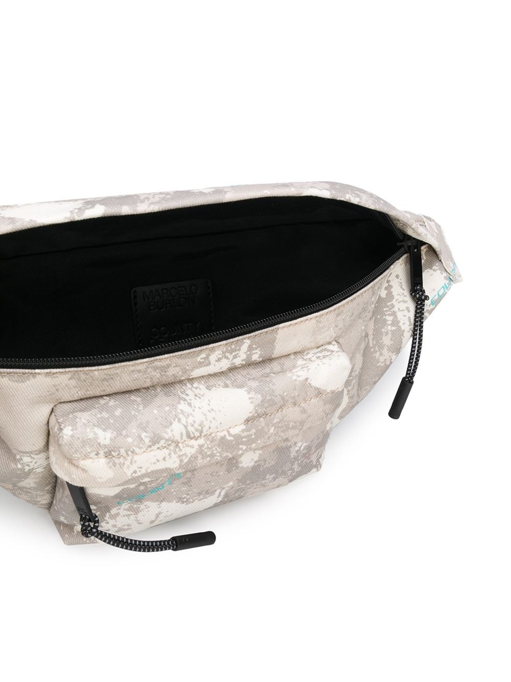 camouflage-pattern belt bag - 5