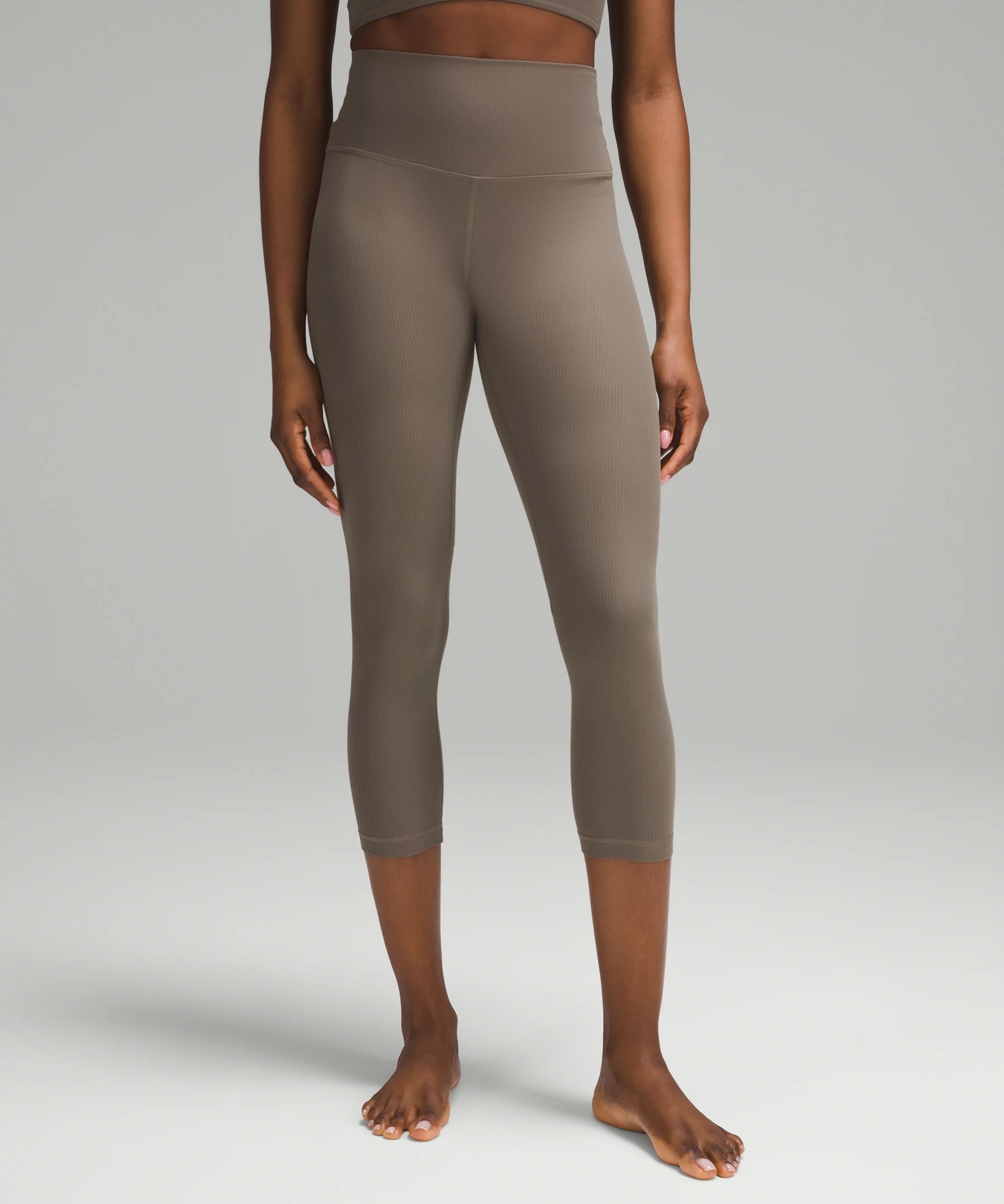 lululemon Align™ High-Rise Ribbed Crop 23" - 1