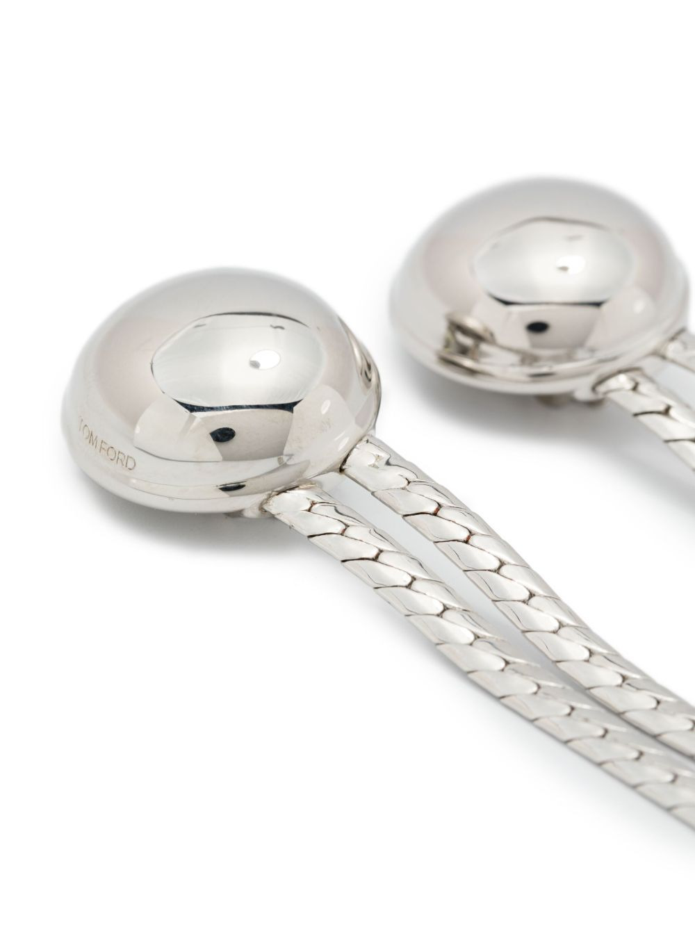 dome-braided earrings - 3