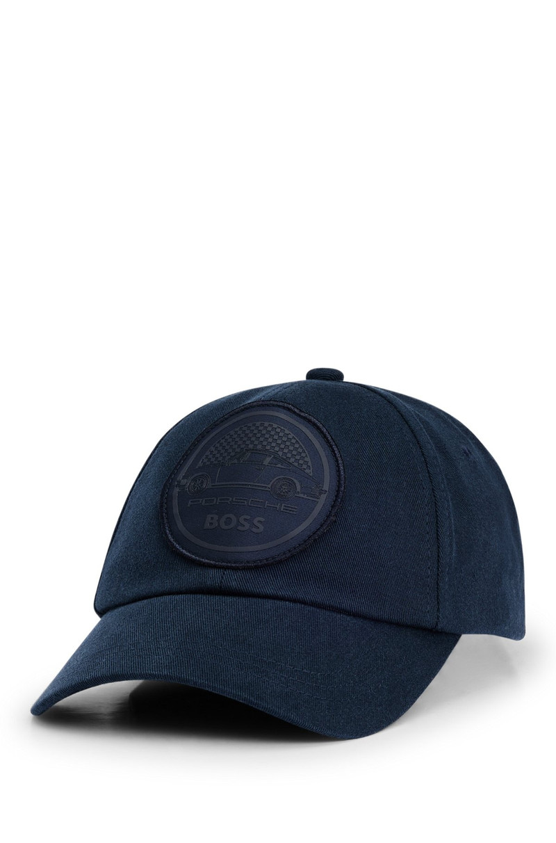 PORSCHE X BOSS COTTON-TWILL CAP WITH DUAL-BRANDED PATCH 1