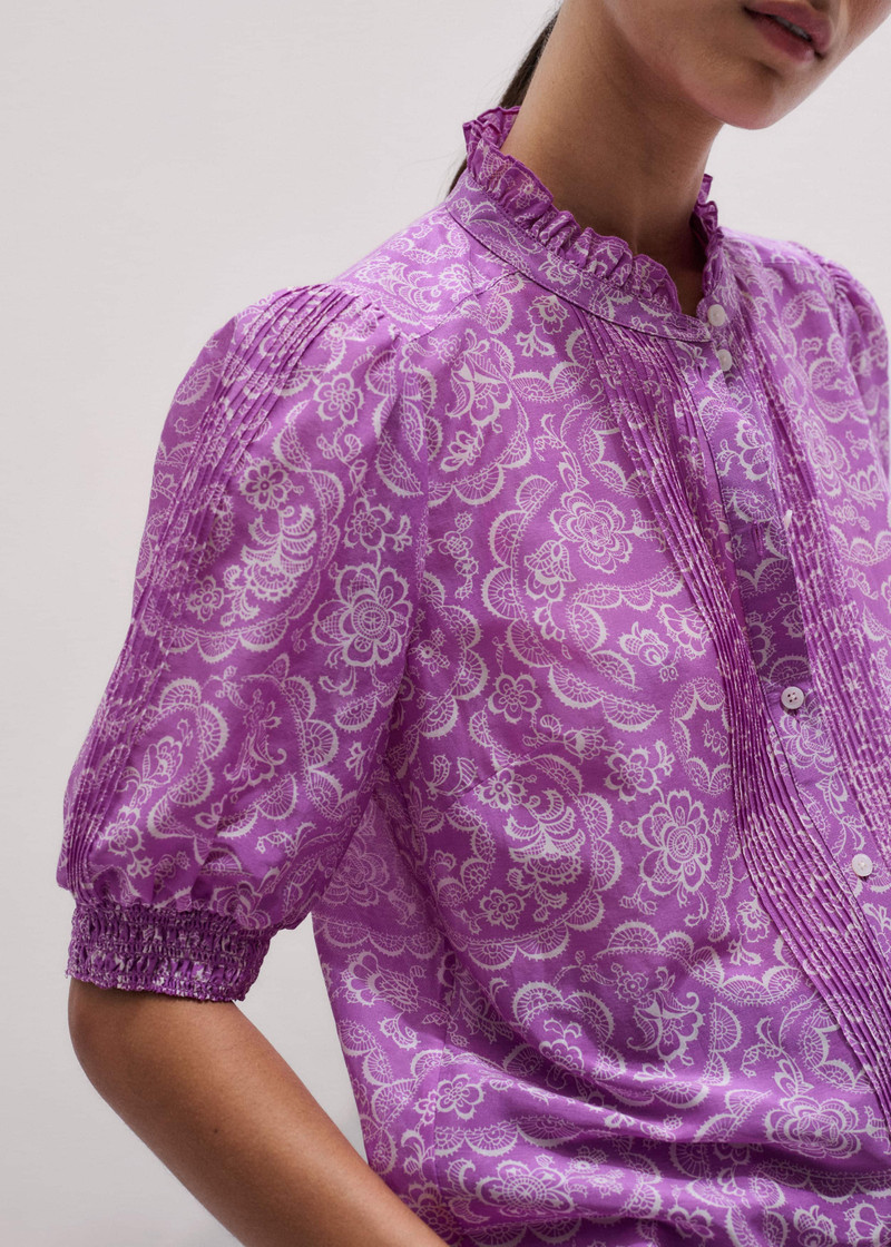 Short Sleeve Blouse 3