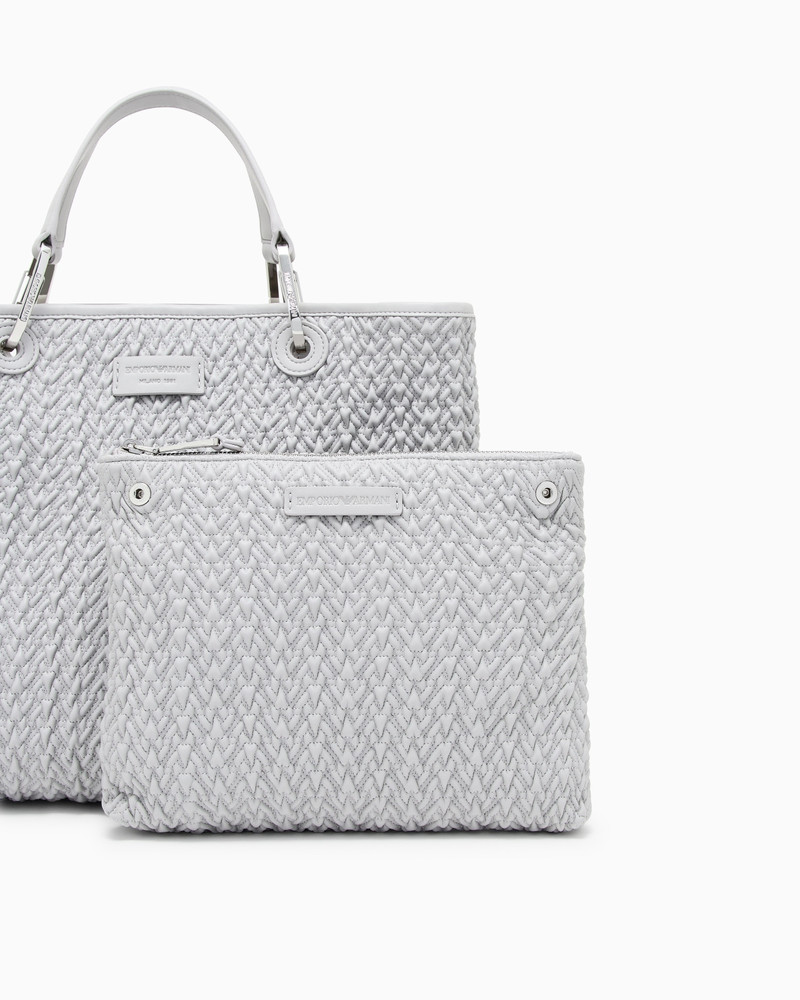 QUILTED-EFFECT MEDIUM MYEA SHOPPER BAG 6