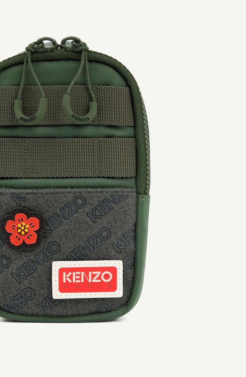KENZO Jungle phone pocket with cross-body strap 3