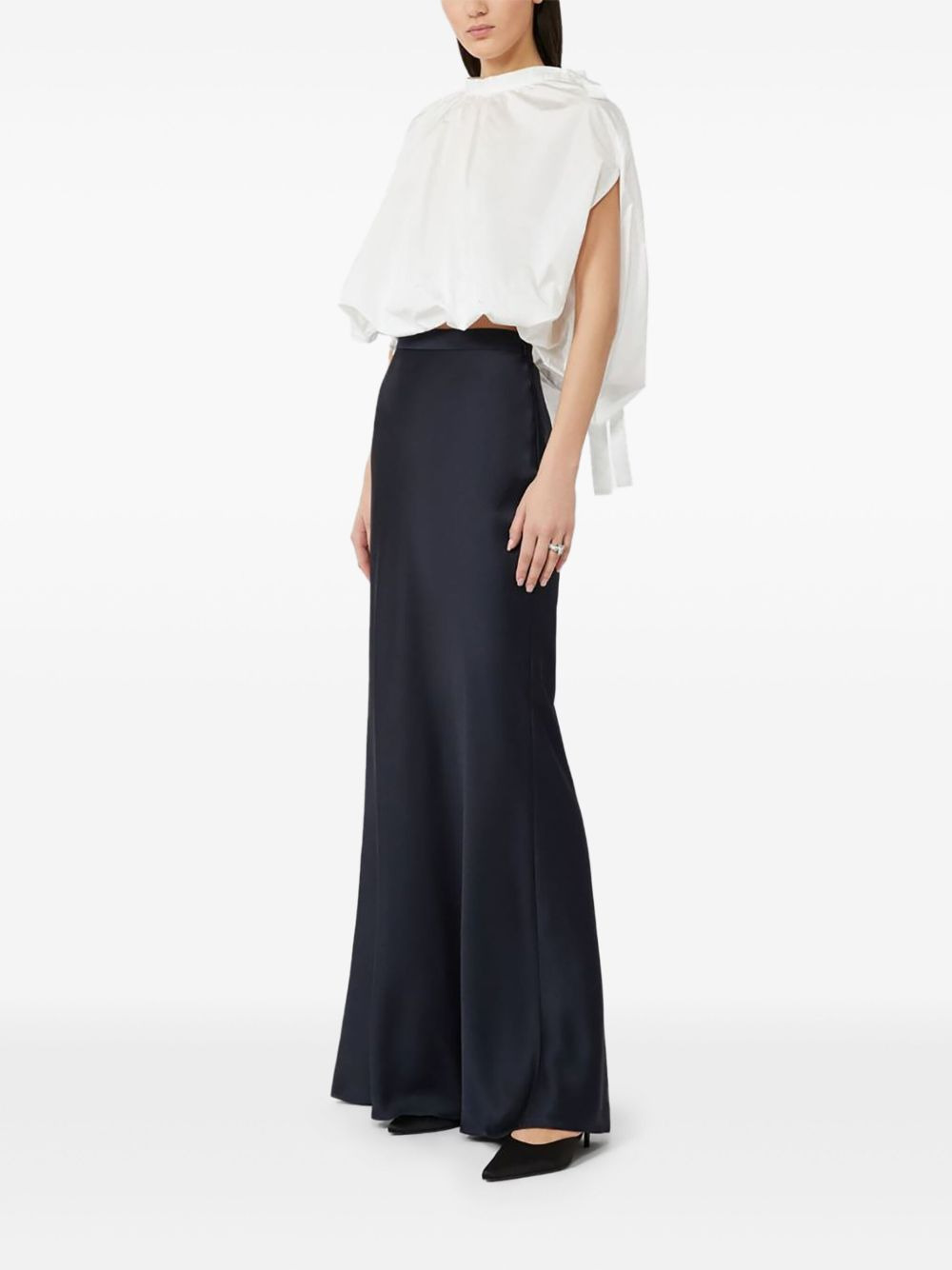 Rimini bias-cut long skirt - 2