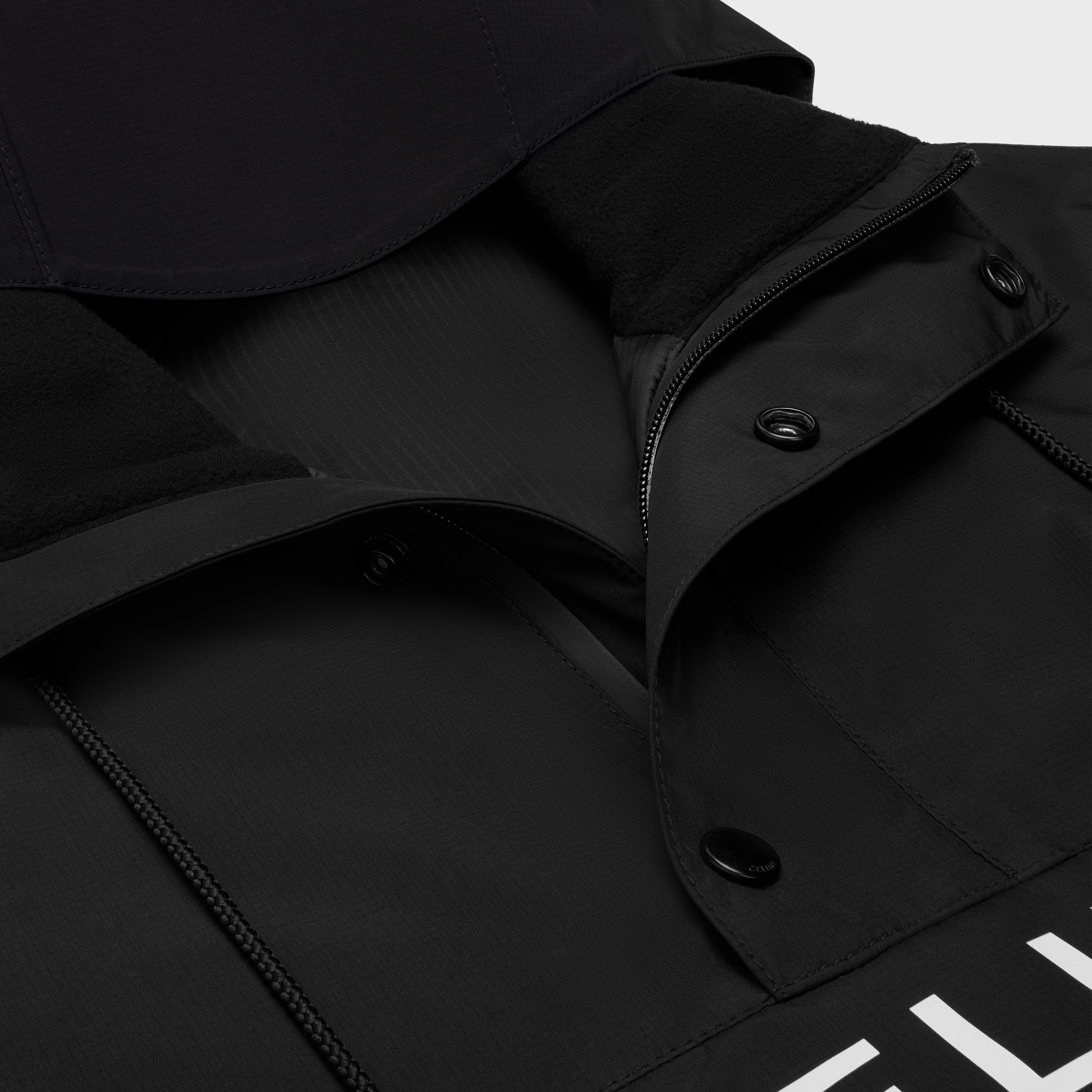 celine ski parka in ripstop fabric - 3