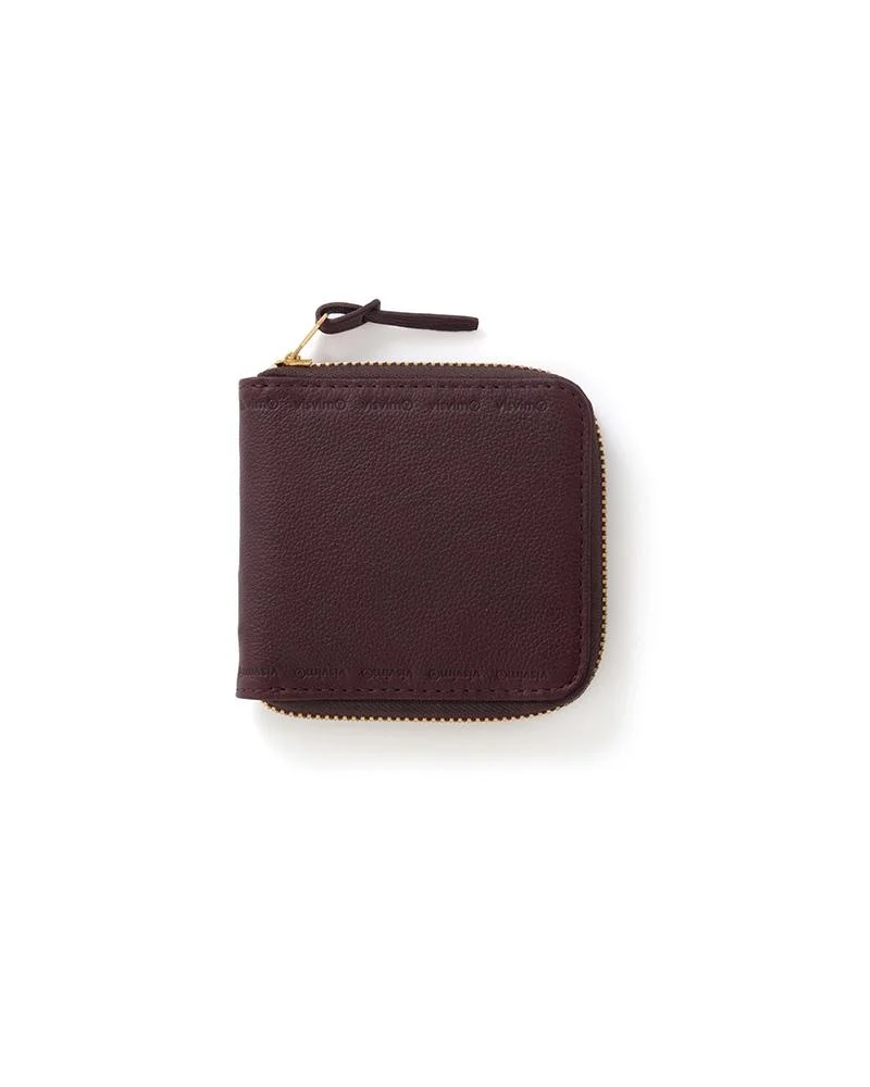 LEATHER BI-FOLD (KNGR) BURGUNDY - 1