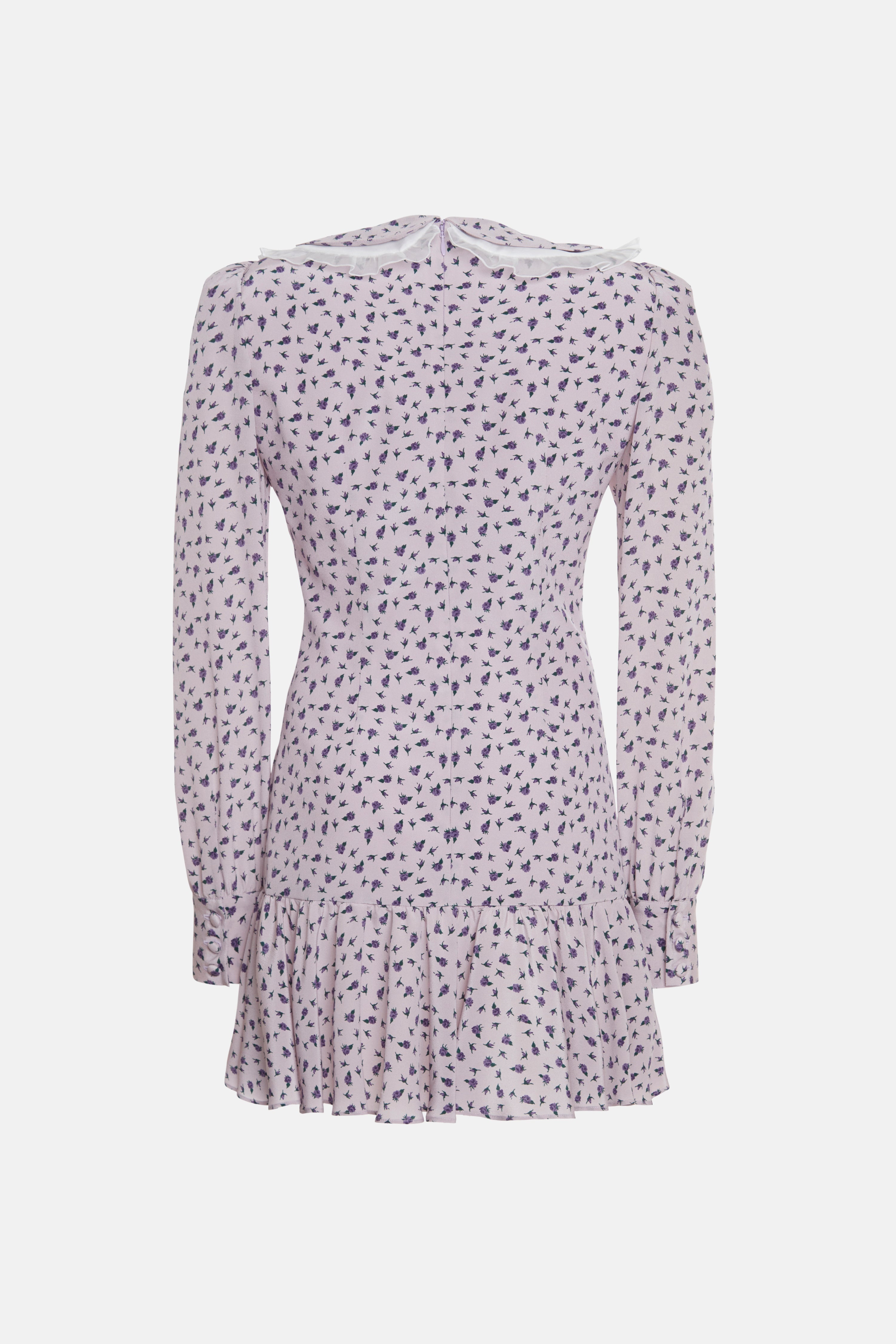 SMALL ROSE PRINT MINI DRESS - 2