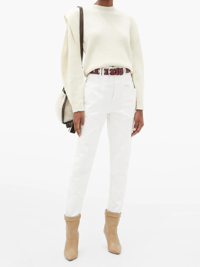 Isabel Marant Zak braided-leather belt outlook