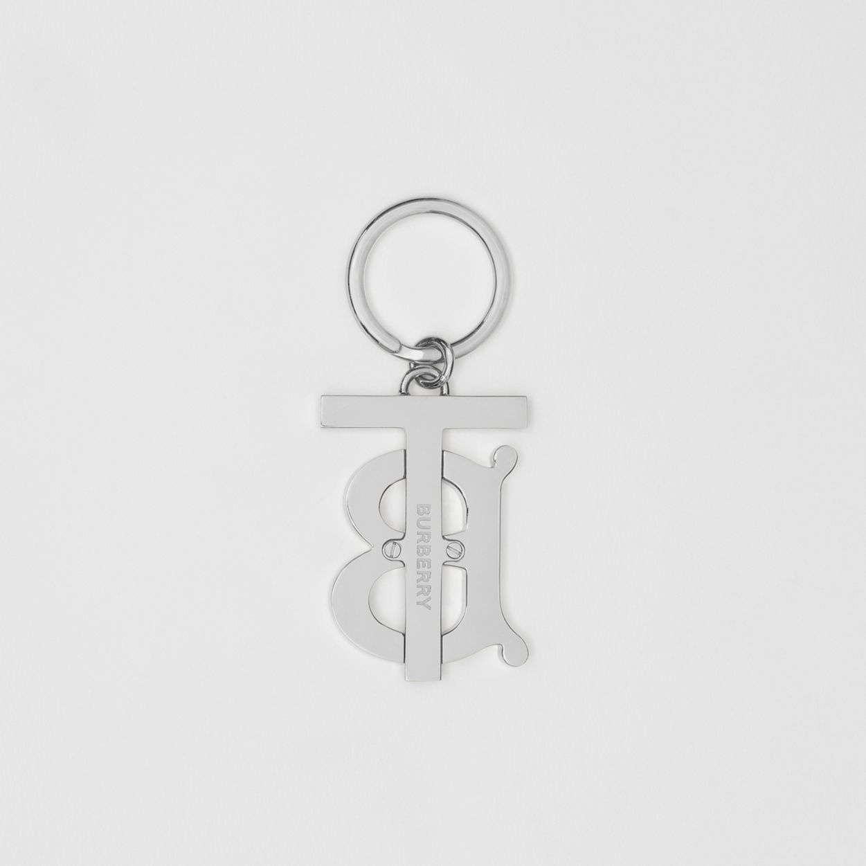 Monogram Motif Palladium-plated Key Charm - 3