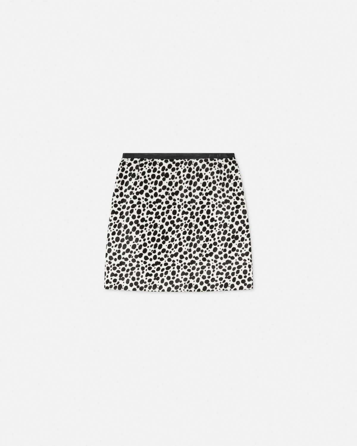 Dalmatian Pony-Effect Mini Skirt - 1