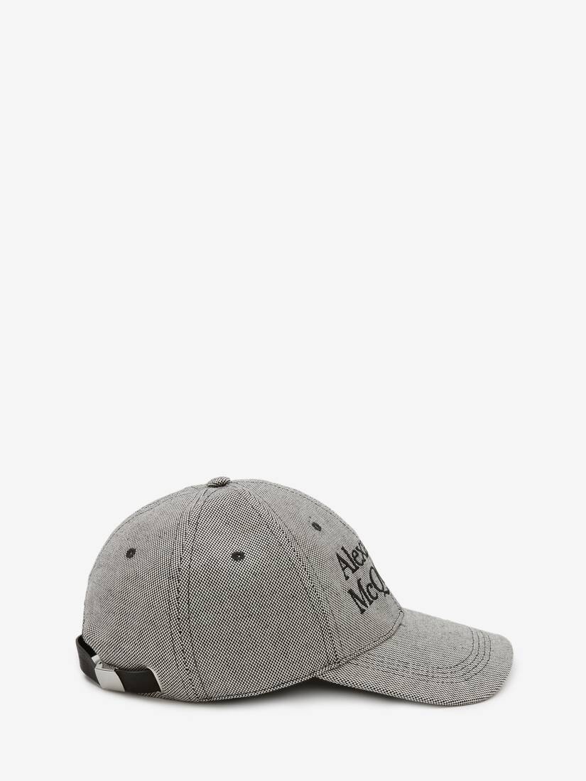 Alexander Mcqueen Signature Baseball Cap in Beige - 1