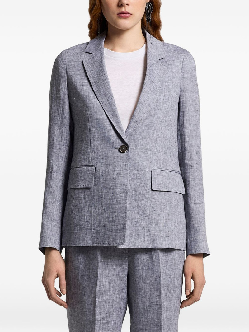 notched-lapel pocket blazer 1