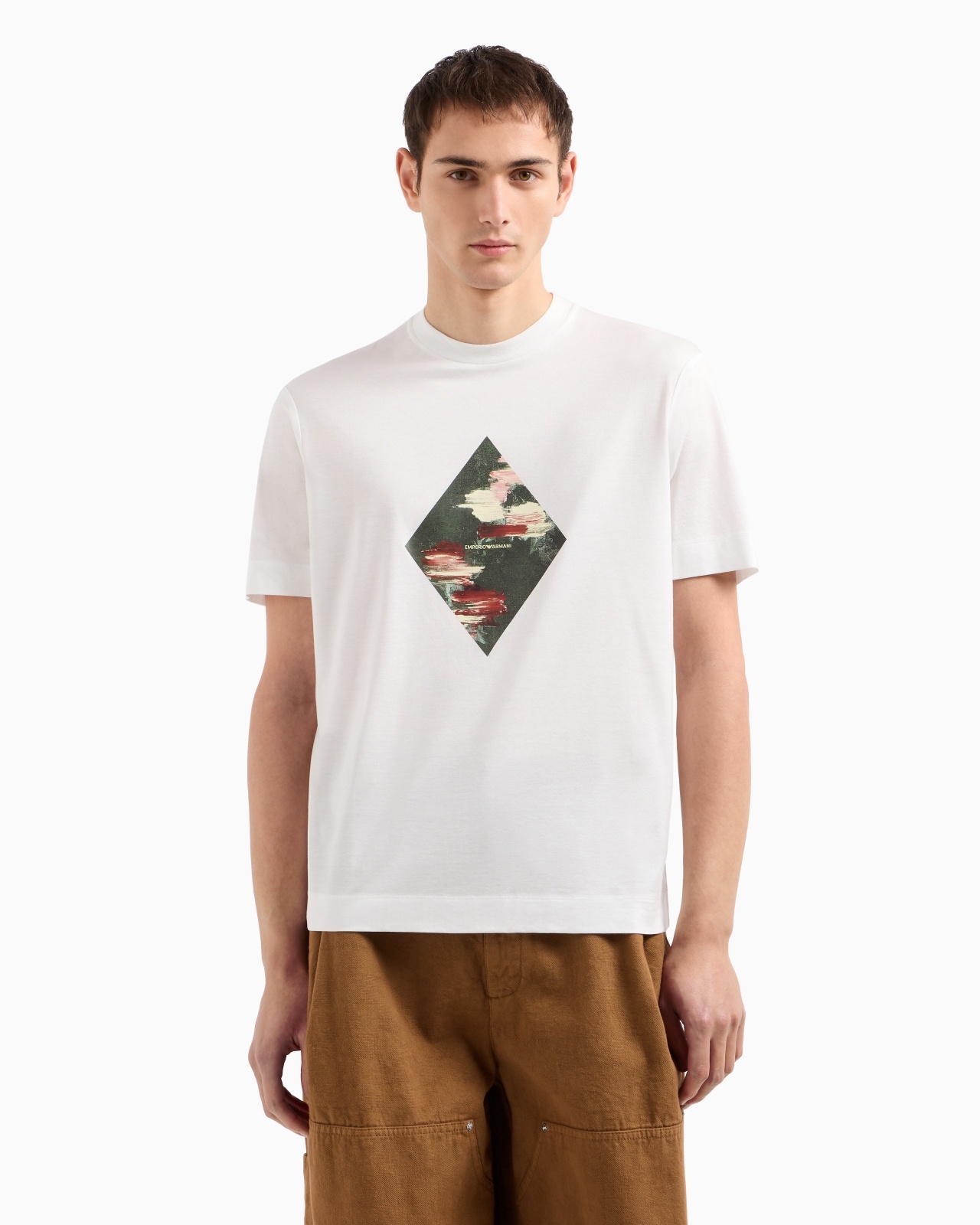 ASV LYOCELL-BLEND JERSEY T-SHIRT WITH ABSTRACT PRINT - 2