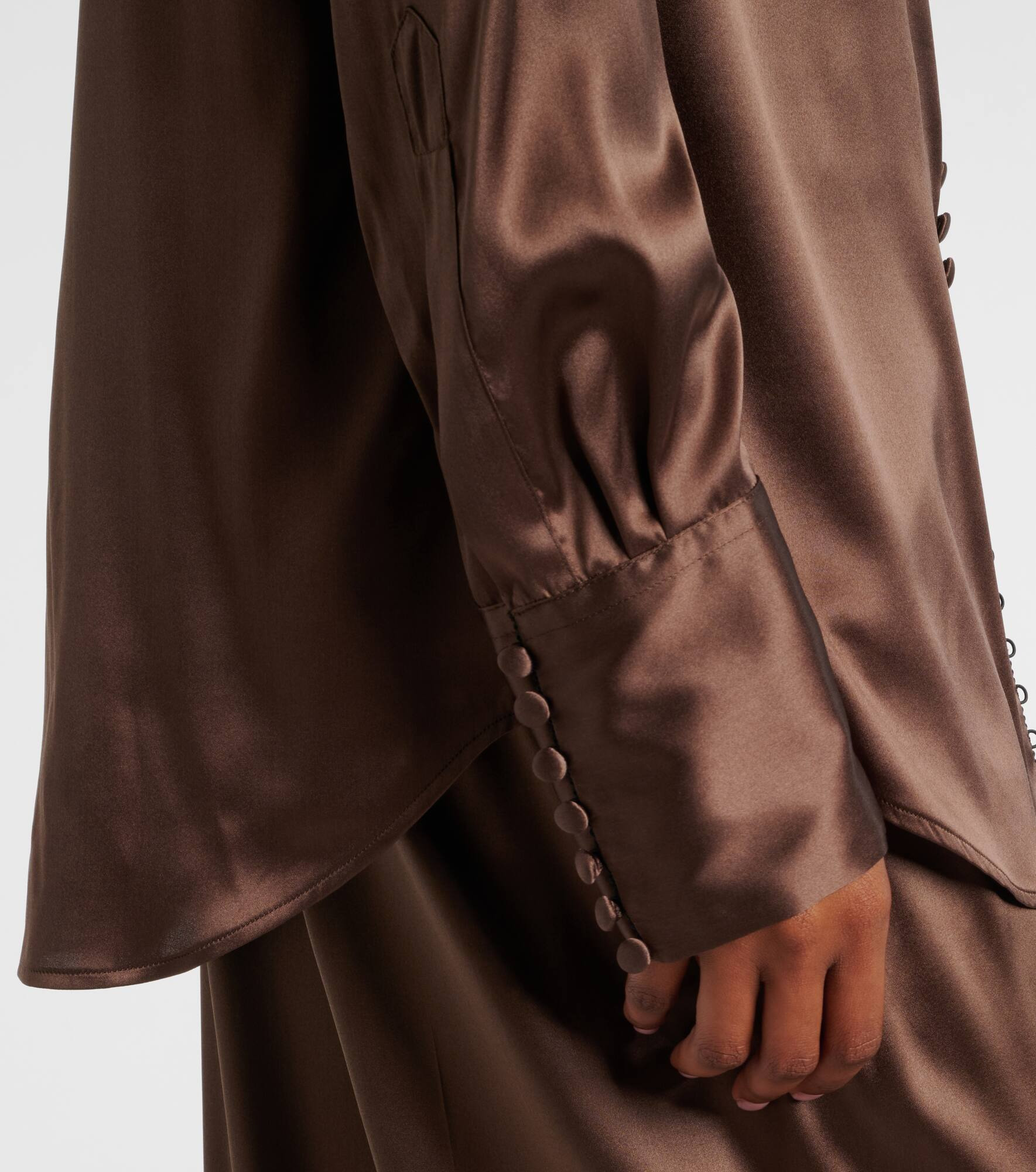 Silk-blend shirt - 5