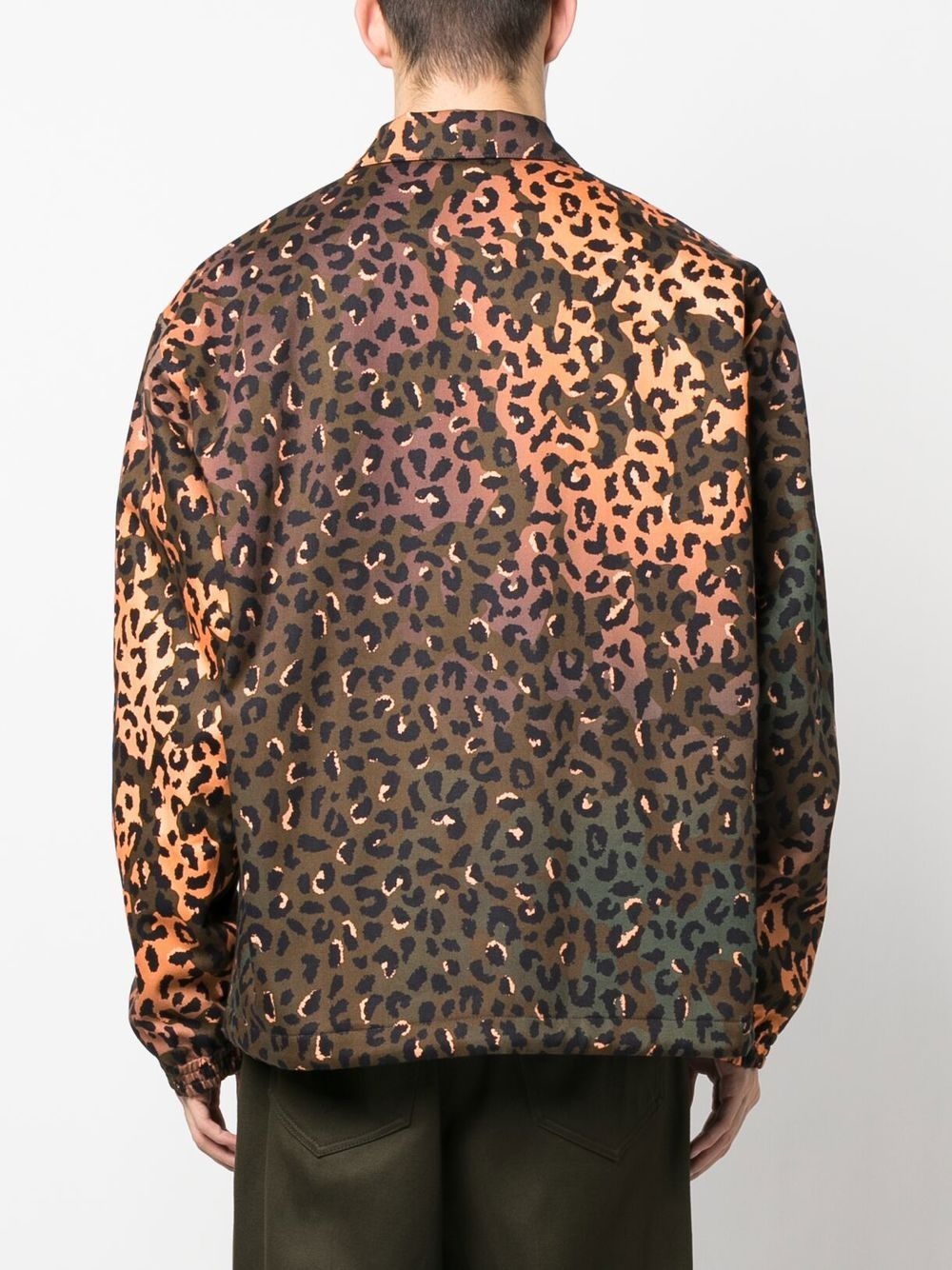 graphic-print zip-fastening jacket - 4