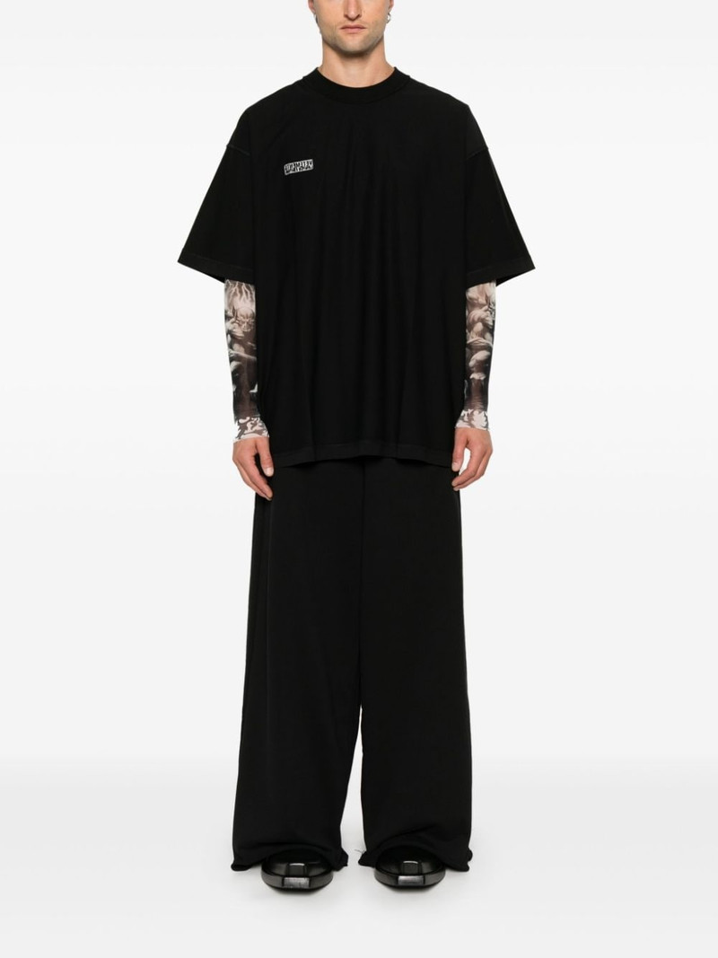 VETEMENTS wide-leg track pants outlook