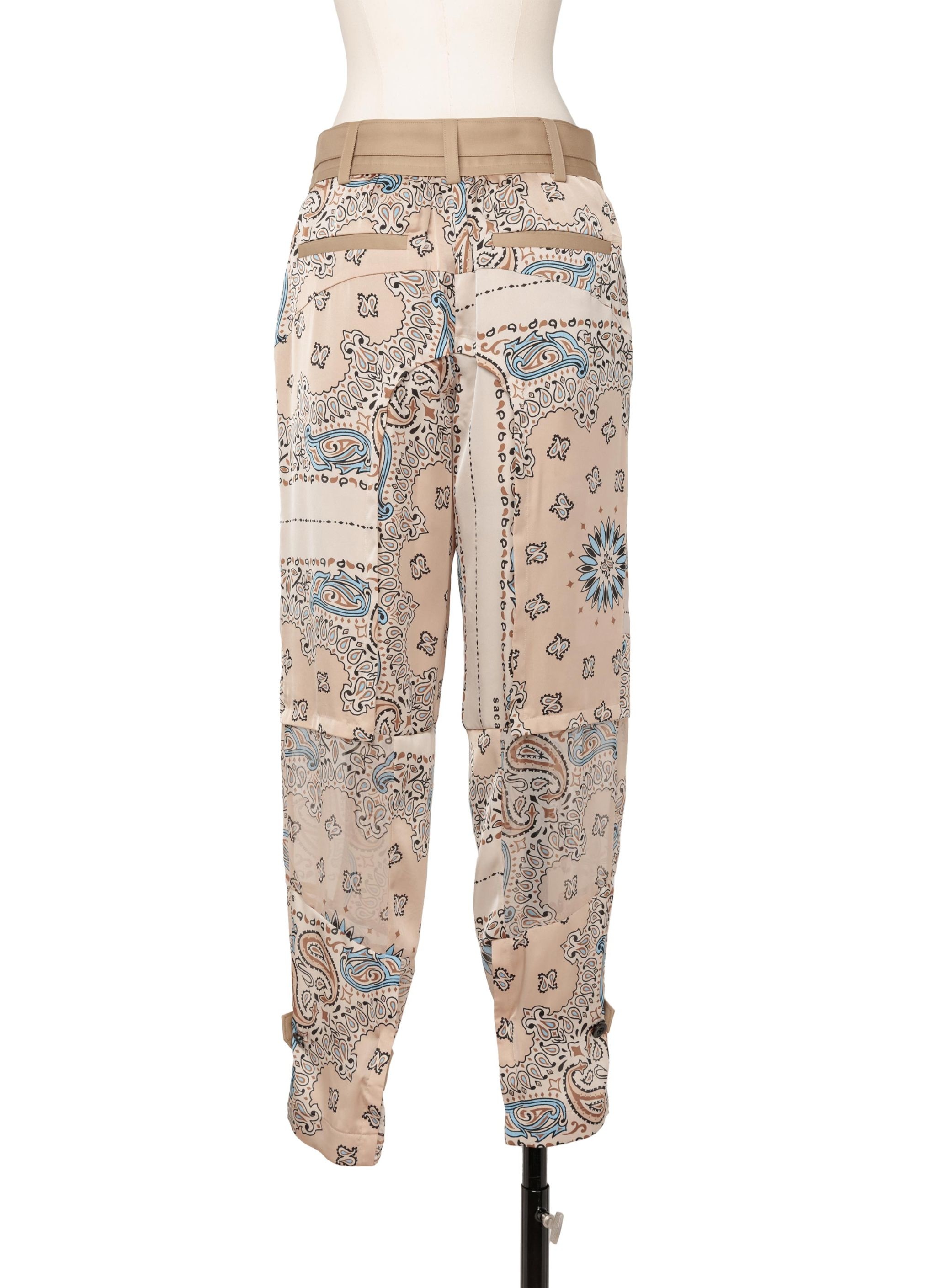 Bandana Print Pants - 3