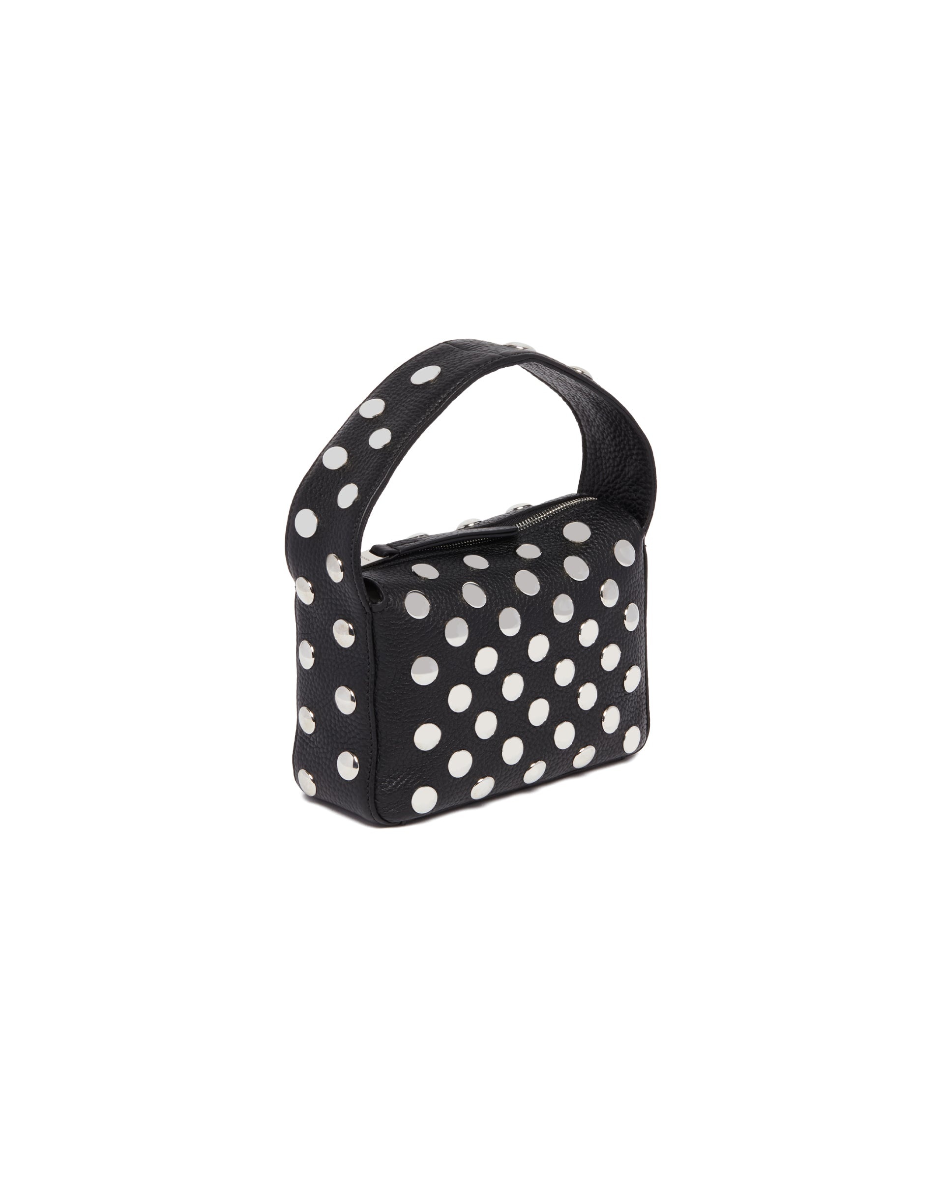 Black Small Elena Tote Bag - 6