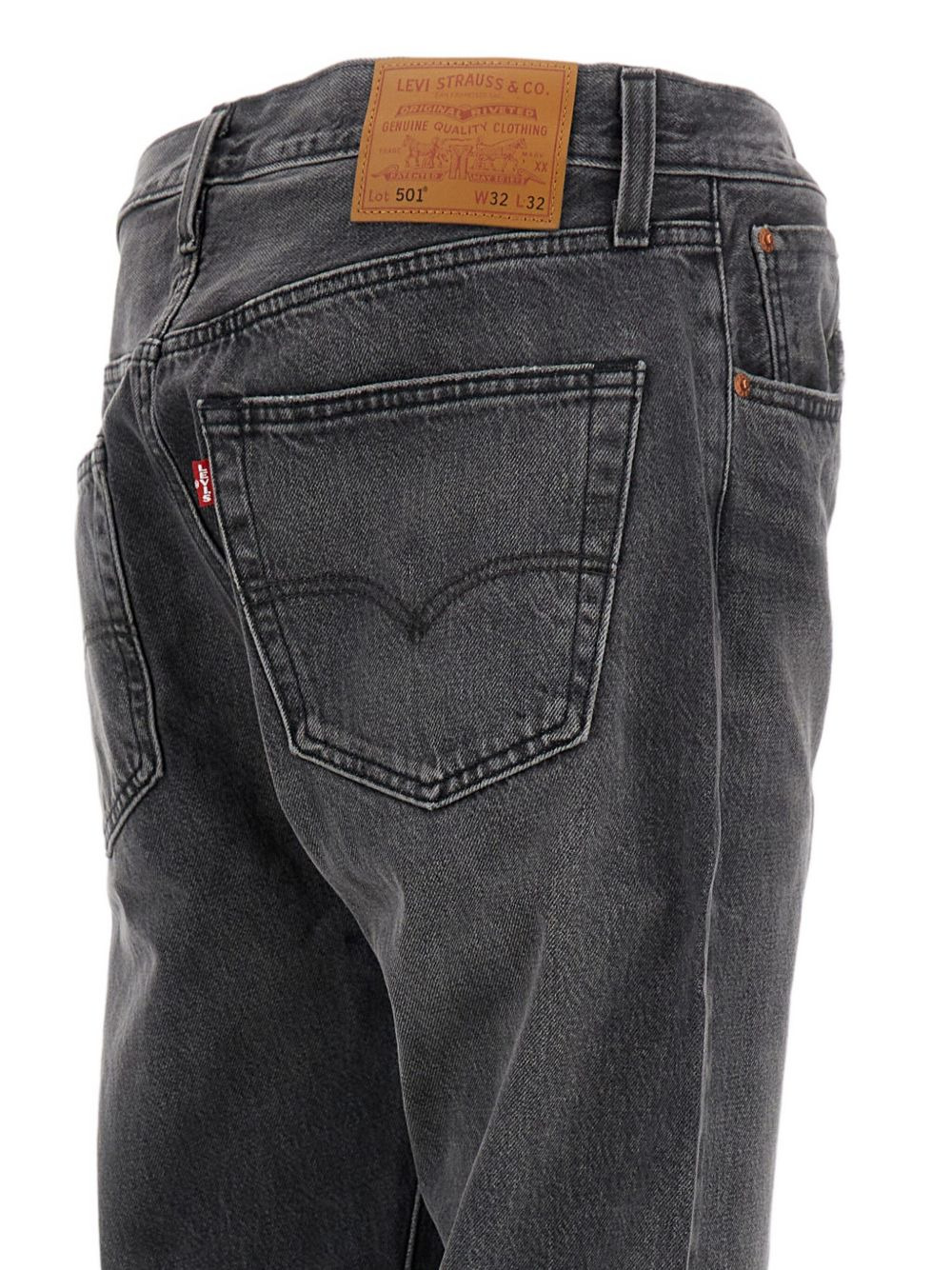 501 Selvedge fice-pocket cotton jeans - 3