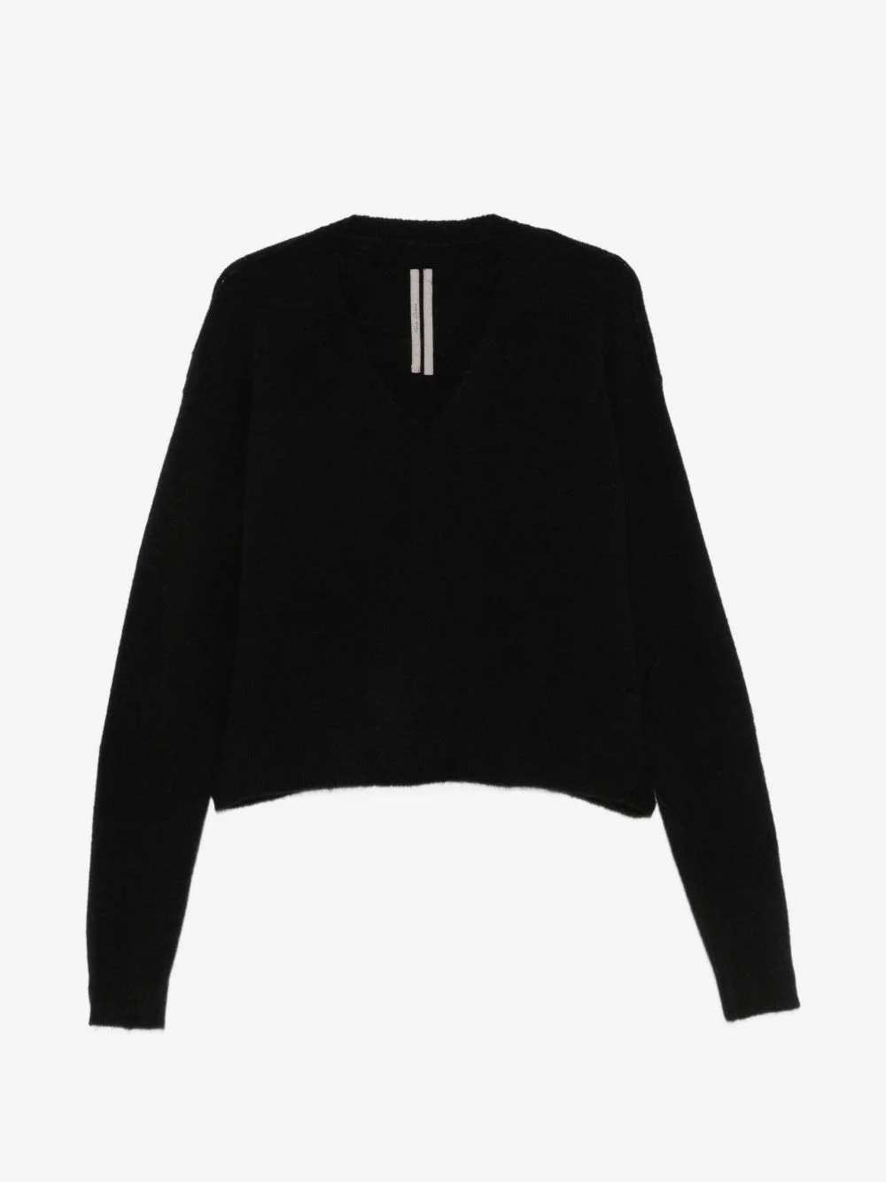 V-neck long-sleeve sweater - 1
