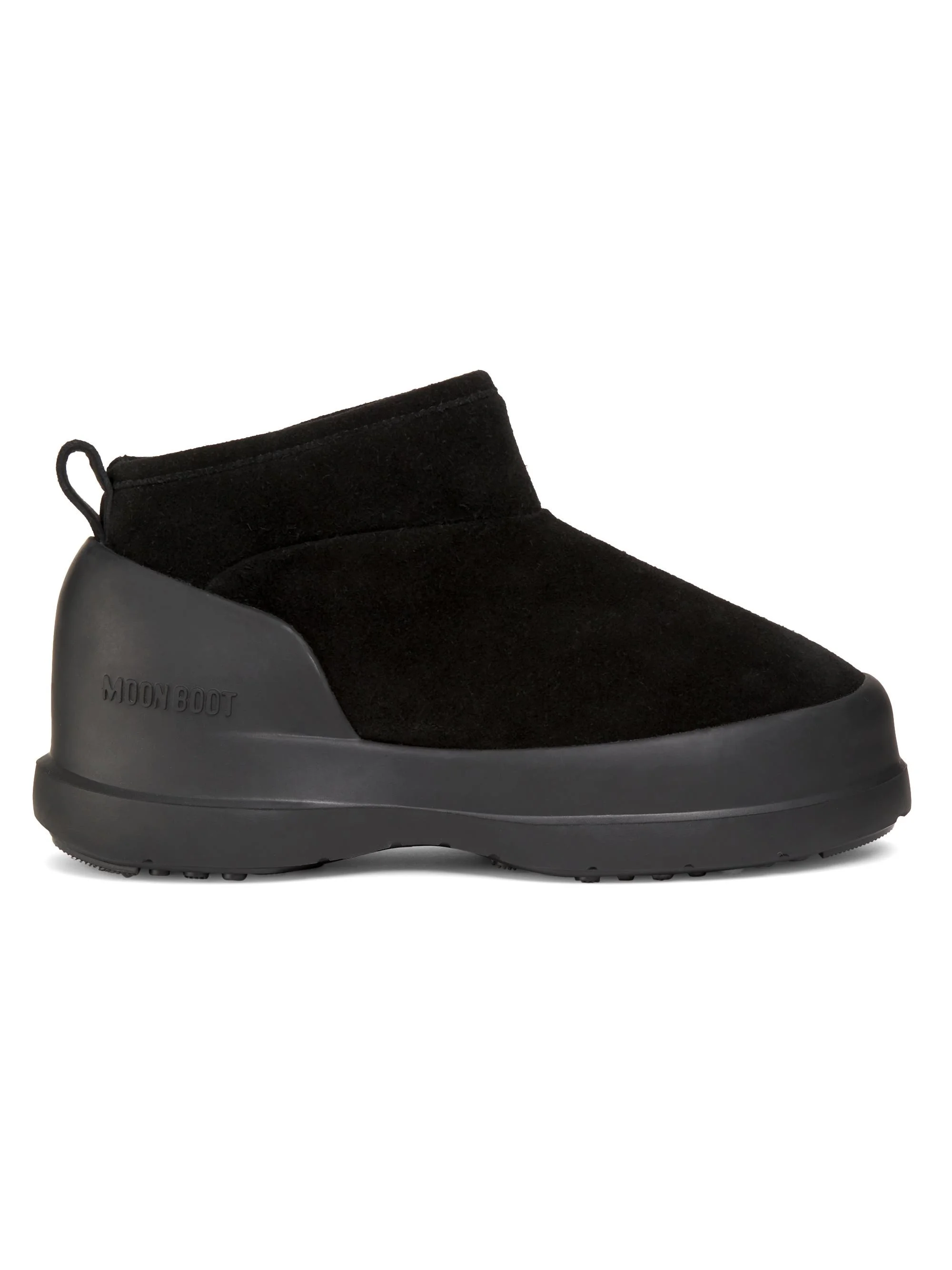 Unisex Luna Suede Boots - Black - 1