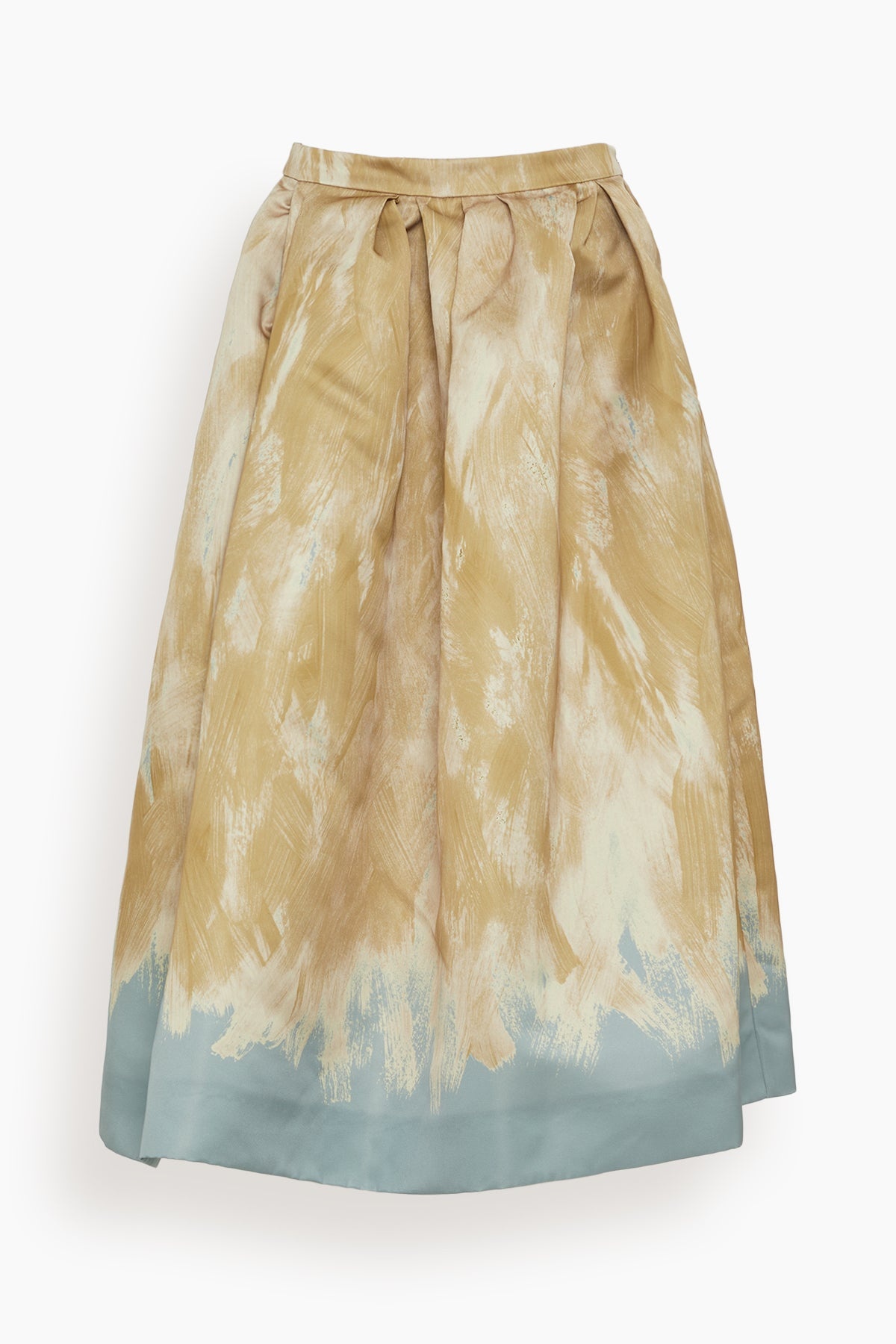 Soni Bis Skirt in Beige - 1