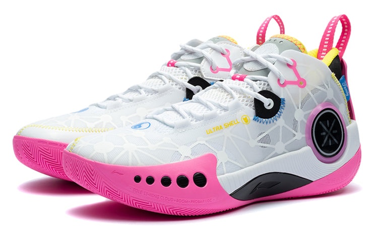 Li-Ning Wade Shadow 3 On Court 'White Pink' ABPR049-4 - 3