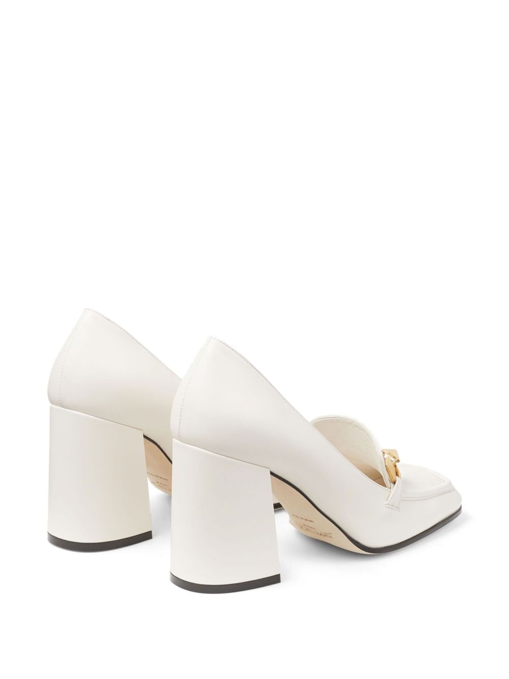 Diamond Tilda 85mm leather pumps - 3