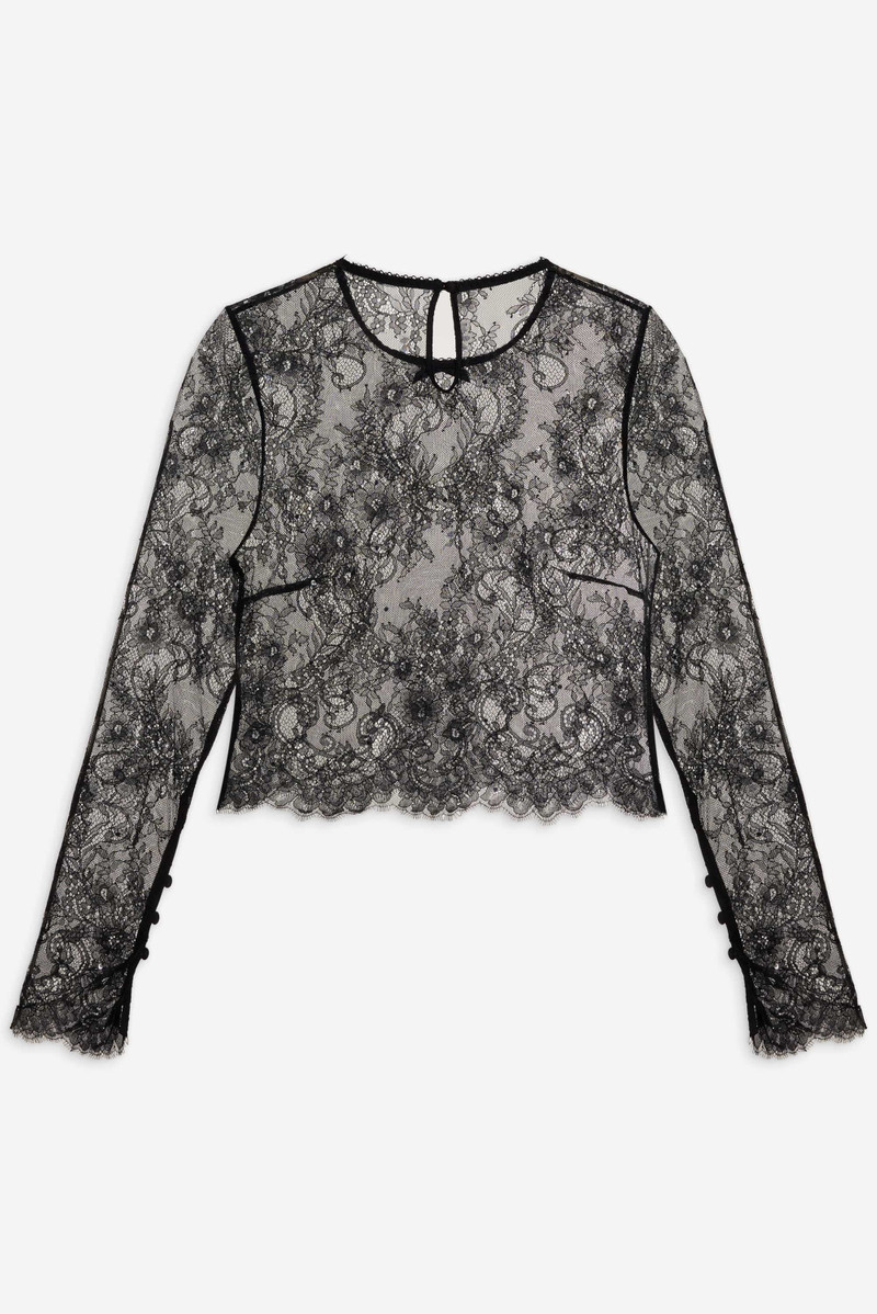 For Love & Lemons Sonja Lace Top outlook