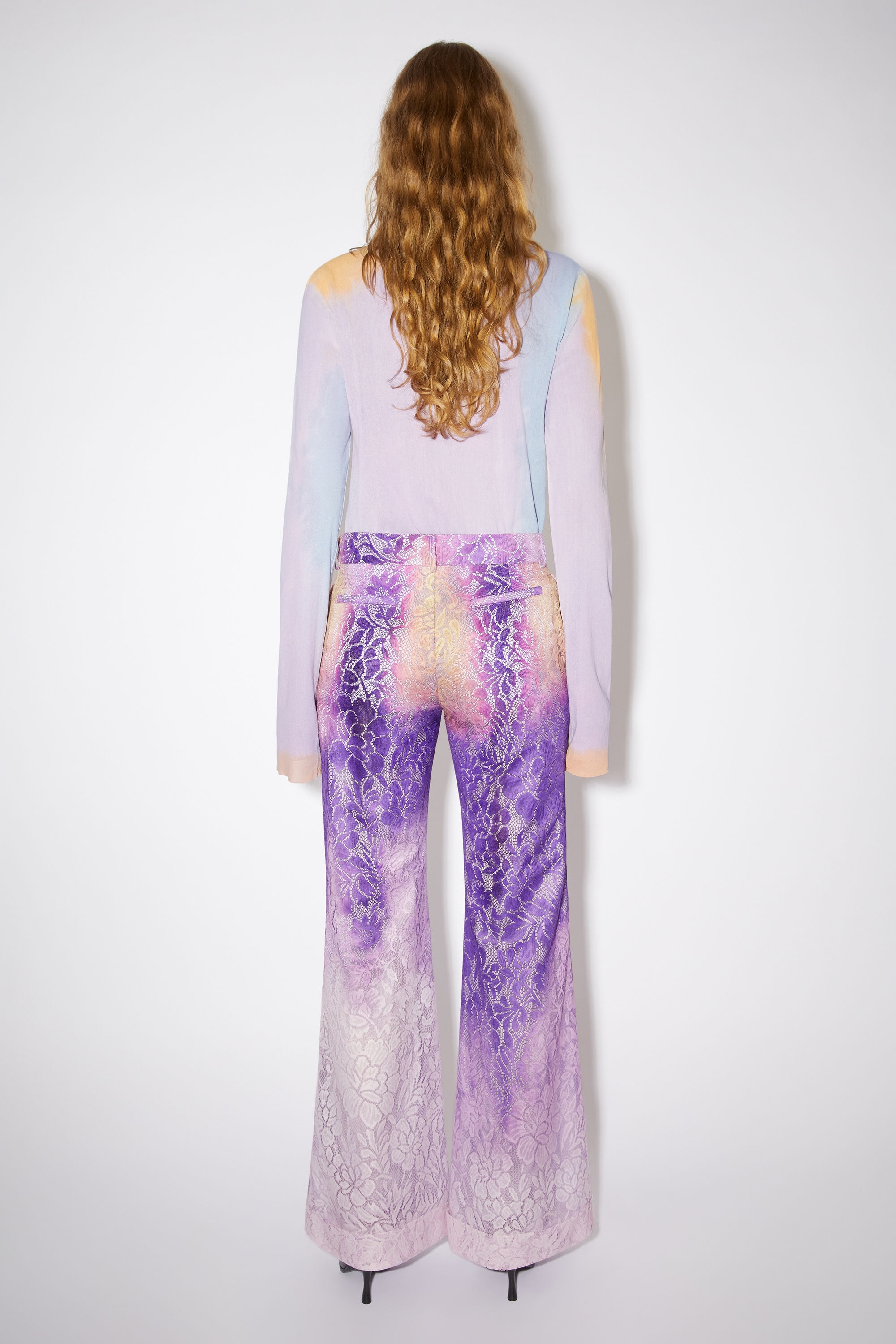Tailored trousers - Purple - 3