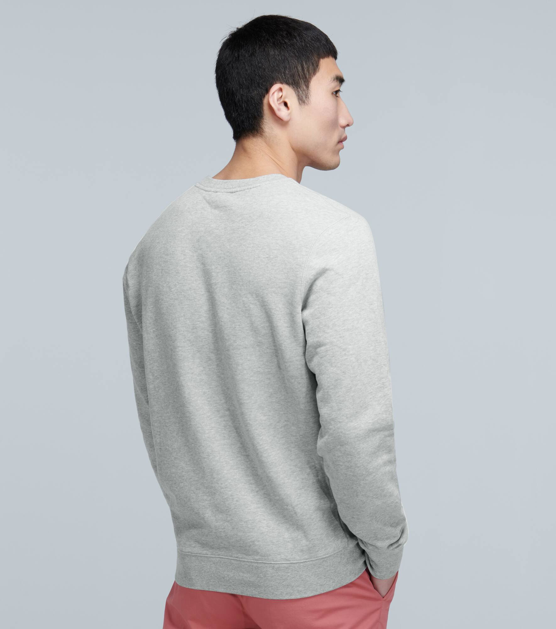 Cotton loopback sweatshirt - 4