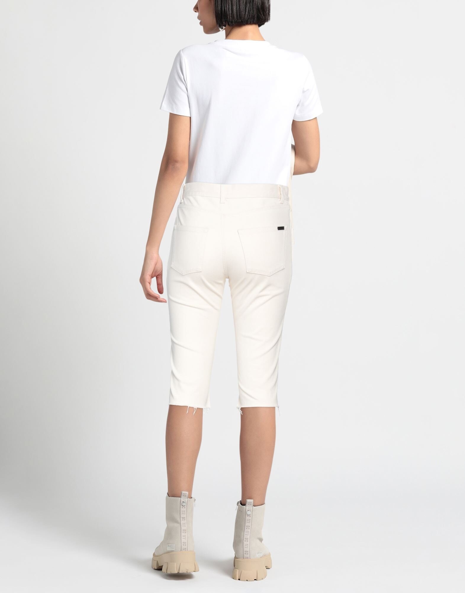 White Women's Denim Pants - 3