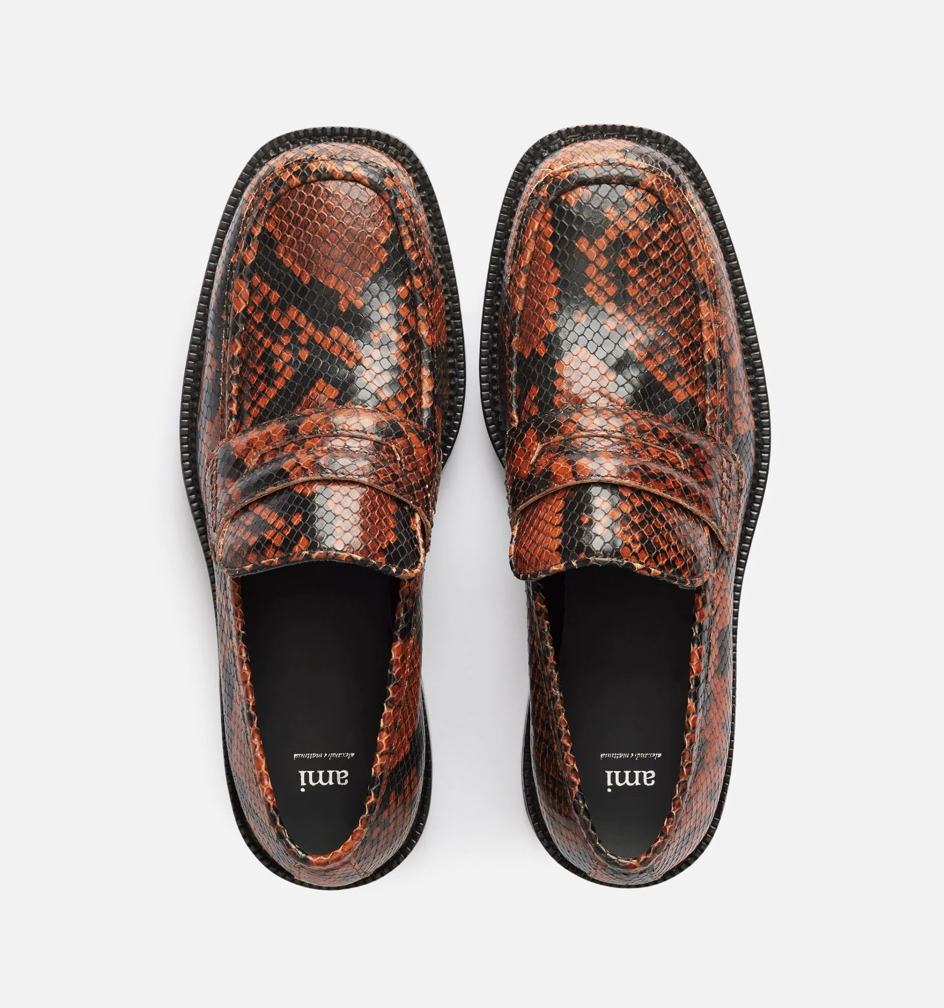 Square-Toe Loafers - 4