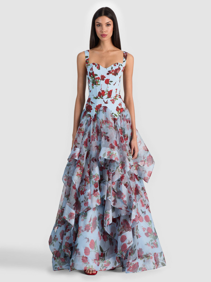DOROTHEA PRINTED BALLGOWN 2