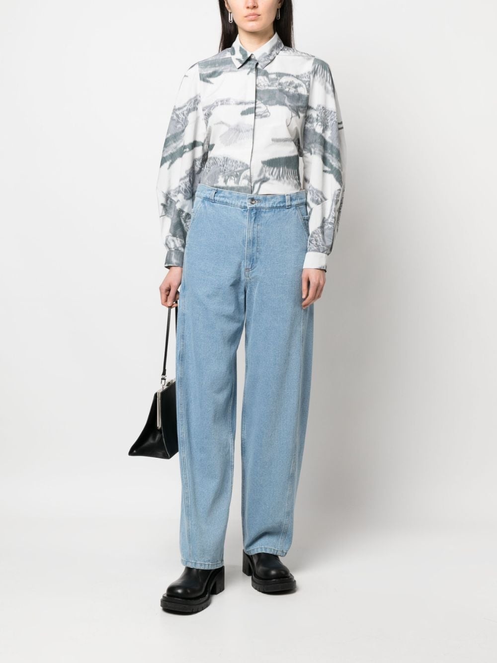 boyfriend denim jeans - 2