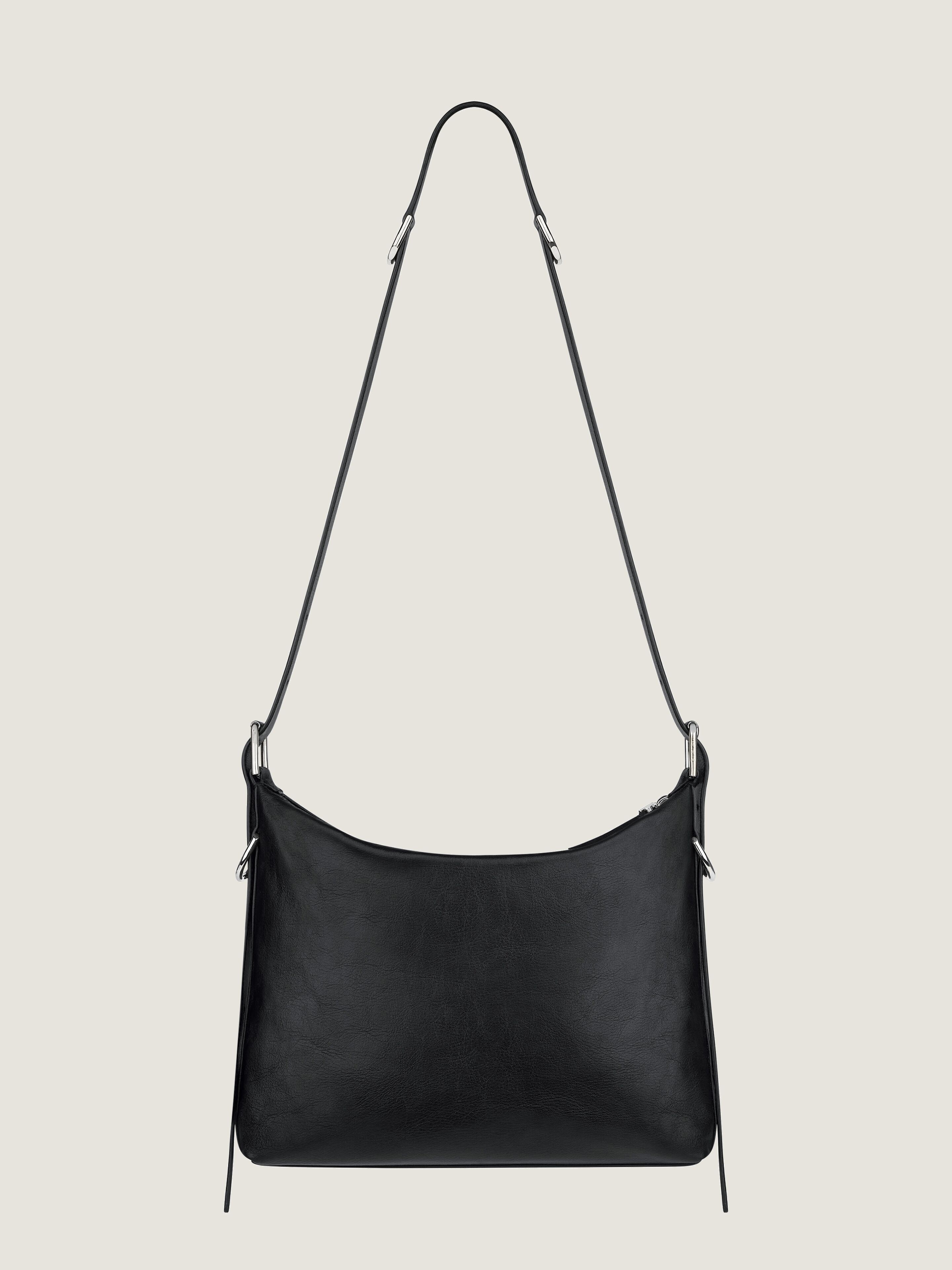 VOYOU CROSSBODY BAG IN GRAINED LEATHER - 3