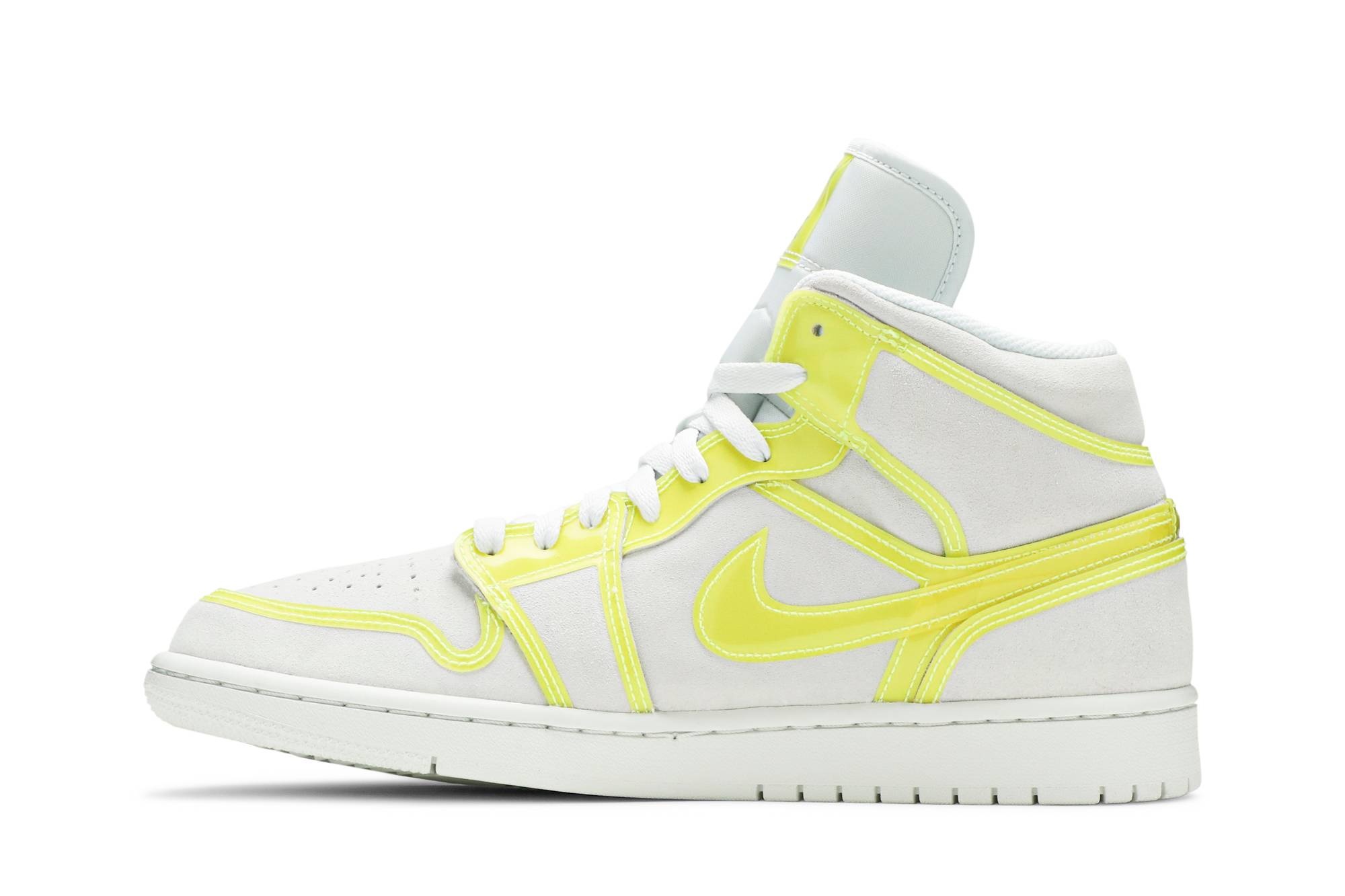 Wmns Air Jordan 1 Mid LX 'Off White Opti Yellow' - 3