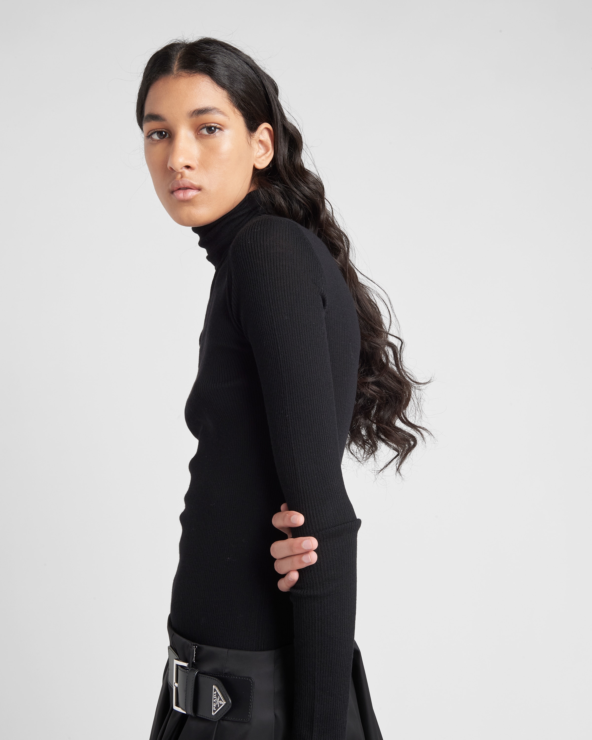 Superfine wool turtleneck sweater - 3