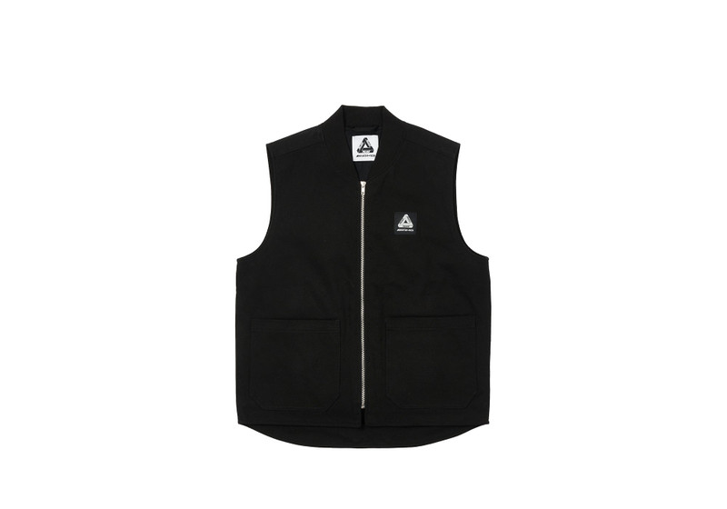PALACE AMG 2.0 WORK VEST BLACK - 1