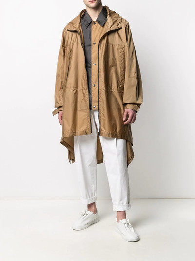 Mackintosh MIST hooded cape outlook