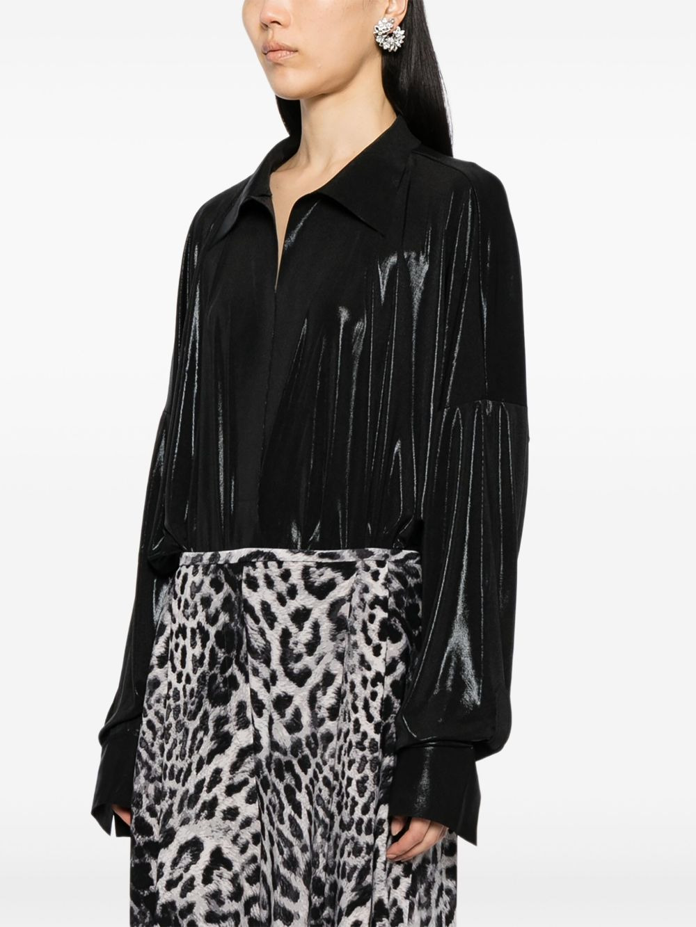 draped bodysuit - 3