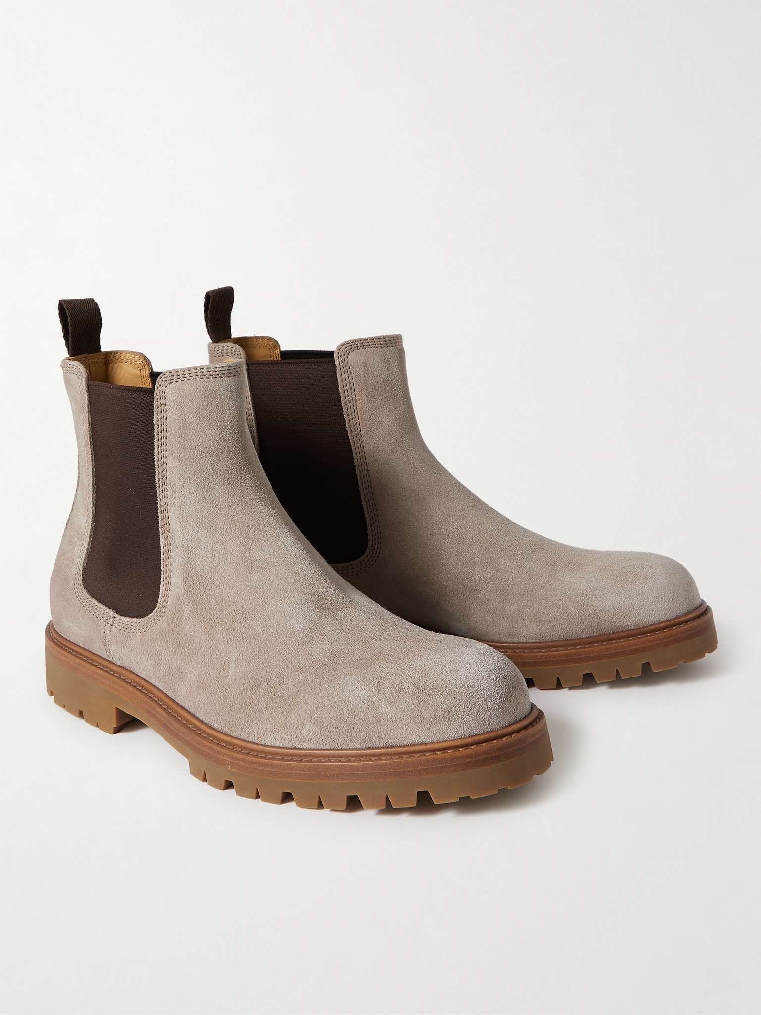 Suede Chelsea Boots - 4