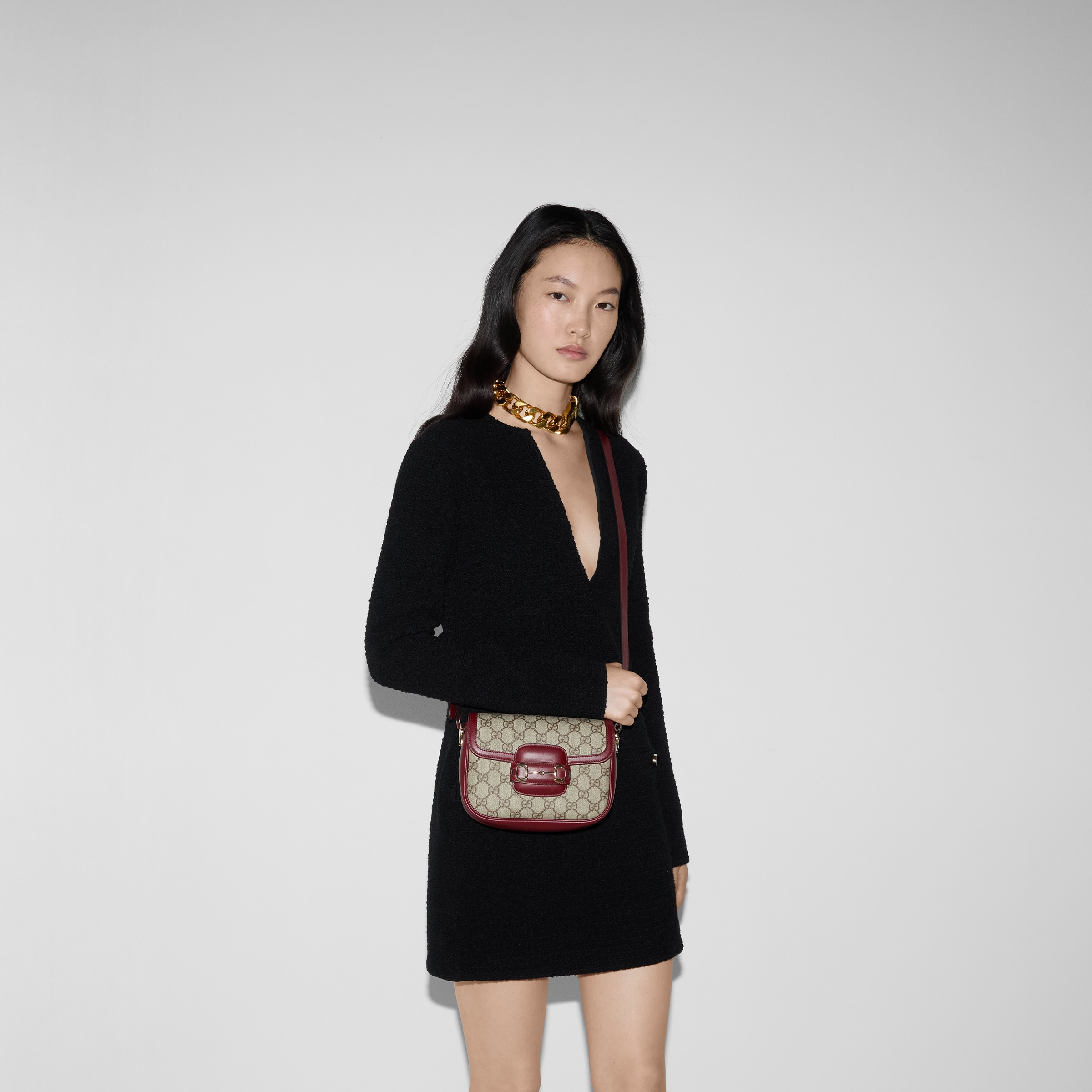 Gucci Horsebit 1955 mini shoulder bag - 3